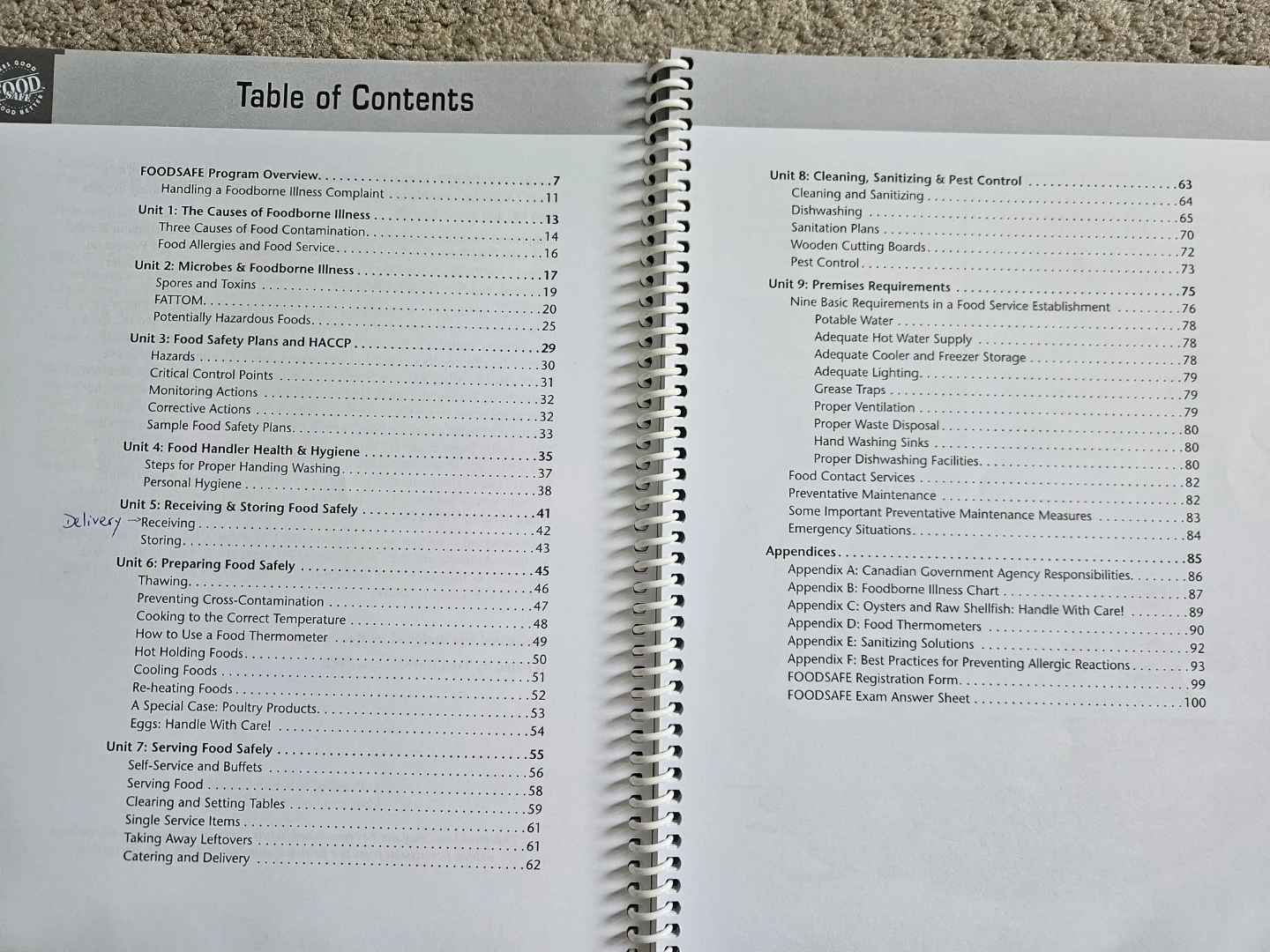FOODSAFE Level 1 Participant Workbook - photo 2
