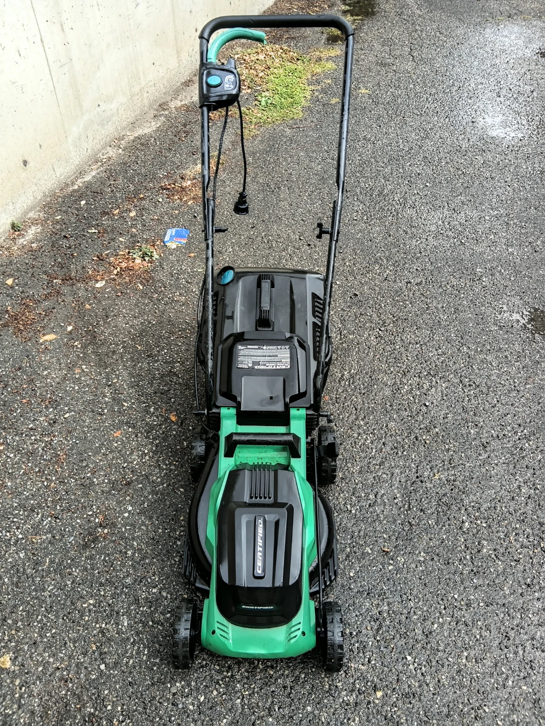 Certified 14-inch Mulching Electric Lawn Mower - photo 2