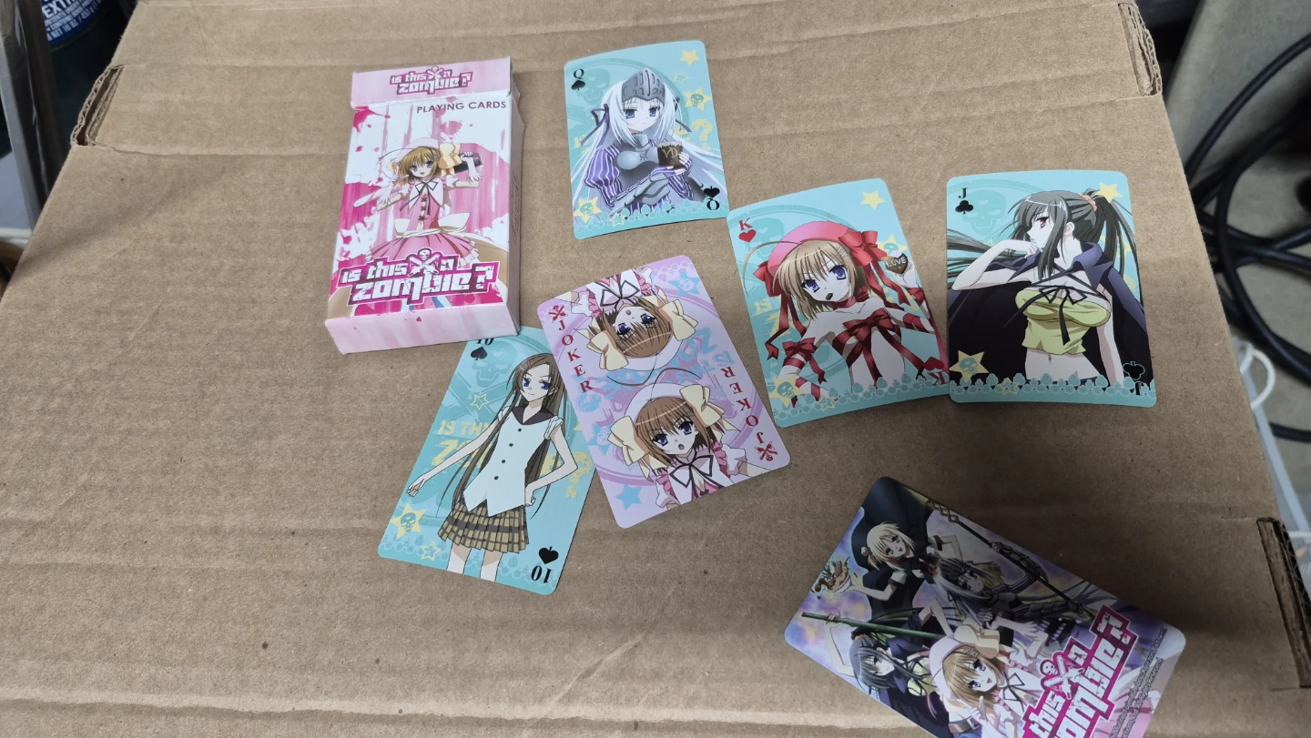 Is This a Zombie? Anime Playing Cards