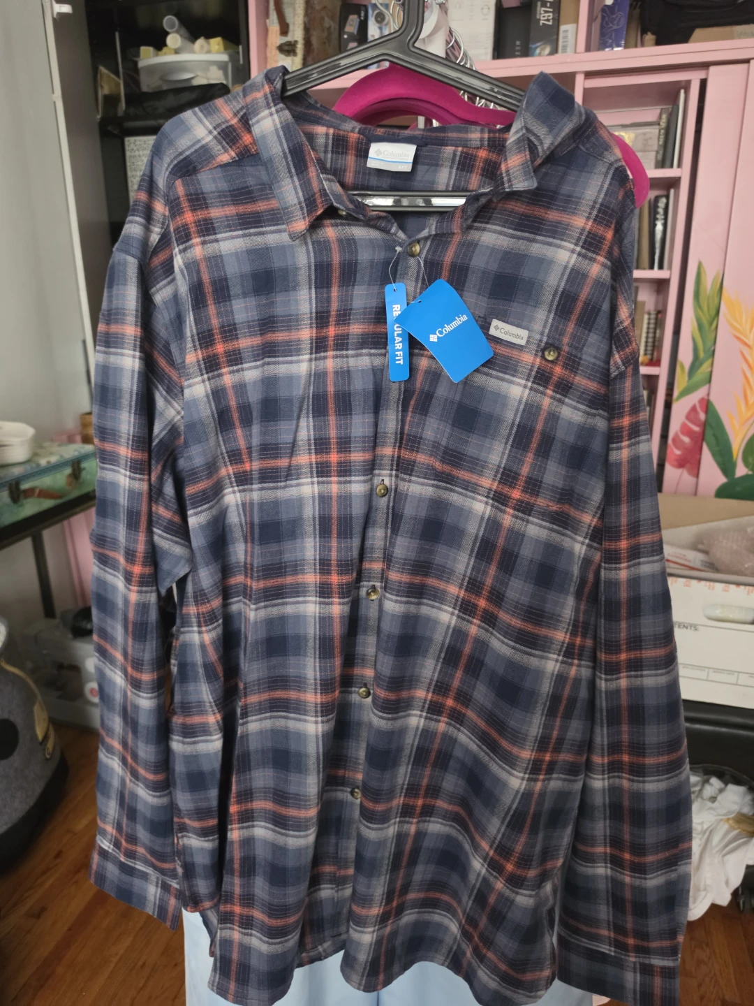 Columbia Cornell Woods Flannel Shirt 🏈