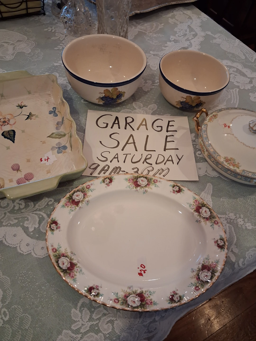GARAGE SALE SATURDAY SEPTEMBER 12