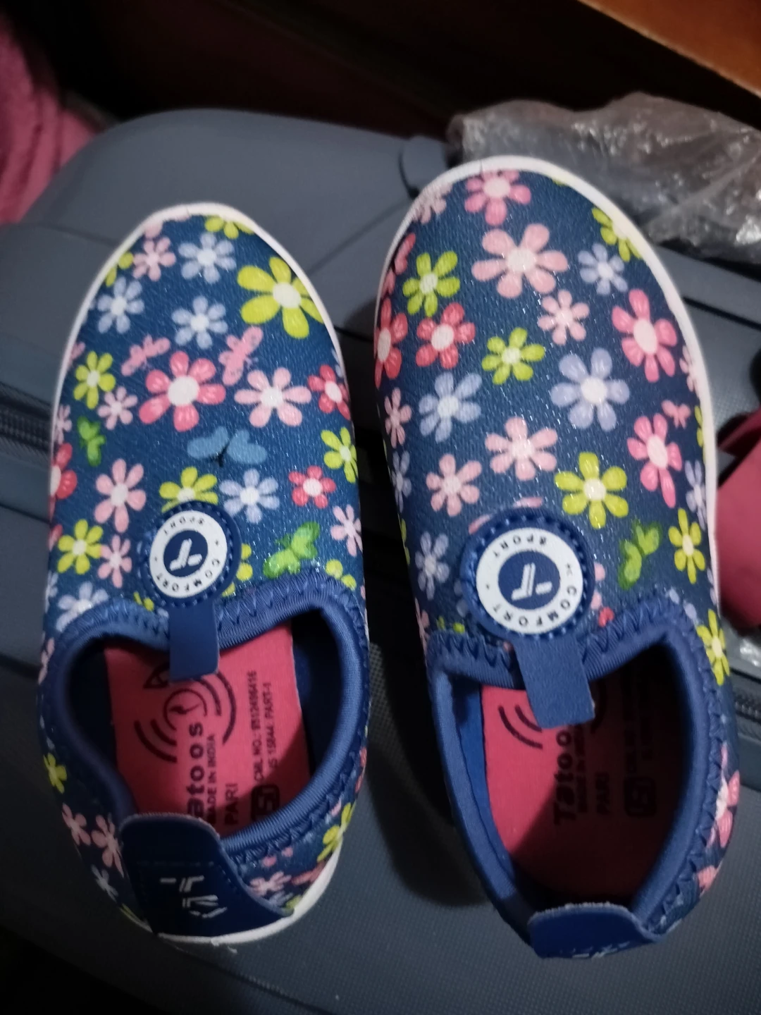 🏈Tatoos Floral Slip-On Shoes