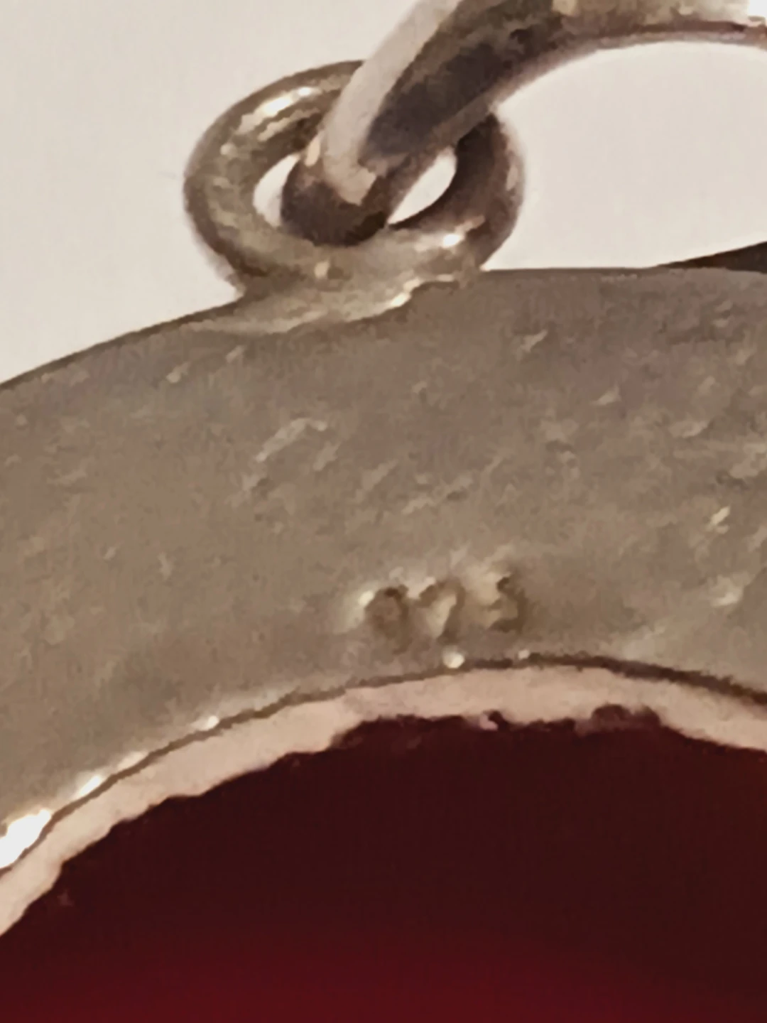 Gorgeous Sterling Silver 925 Carnelian Stone Pendant - photo 4