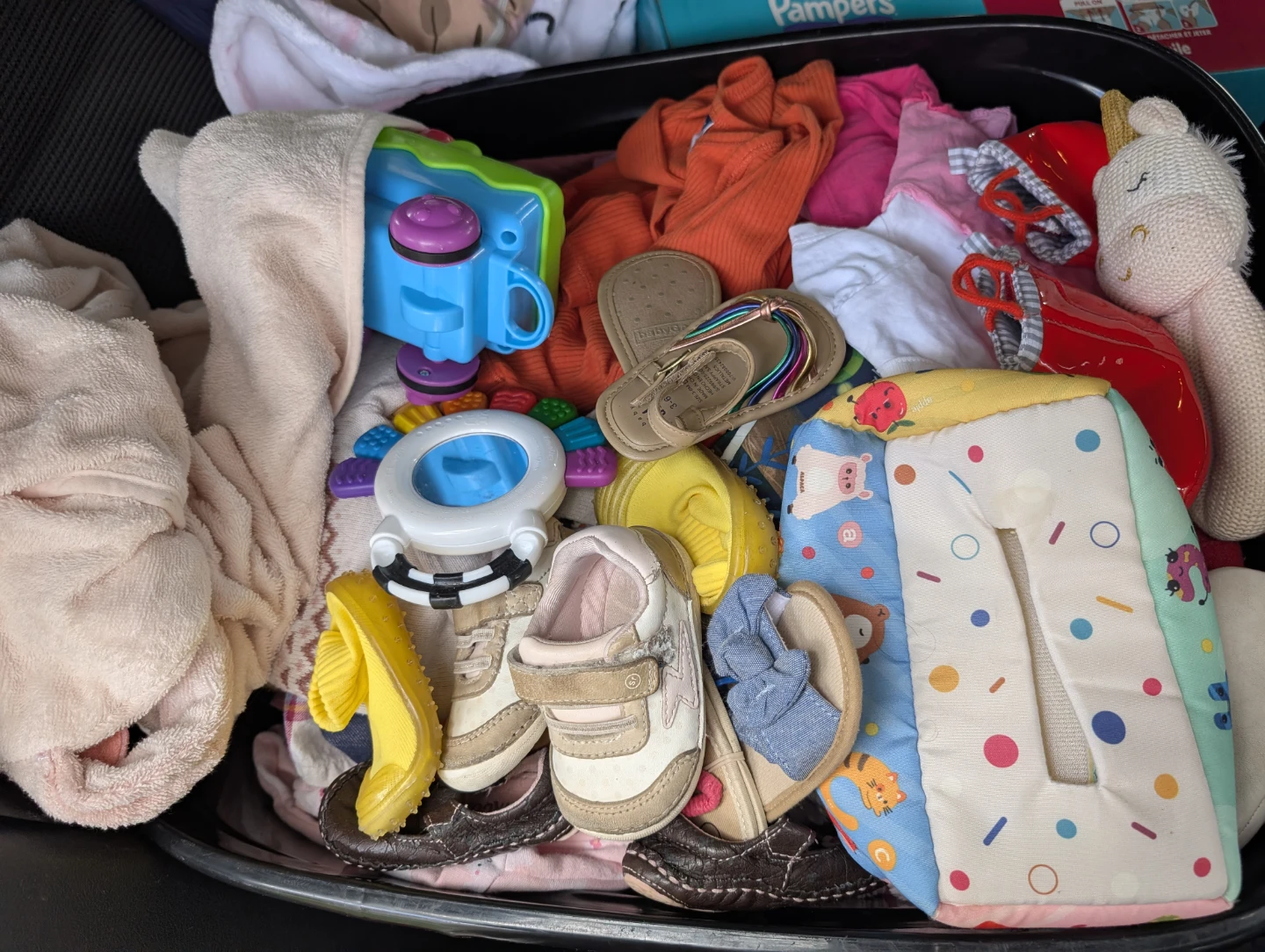 Assorted Baby Clothing, Shoes, and Toys - photo 2