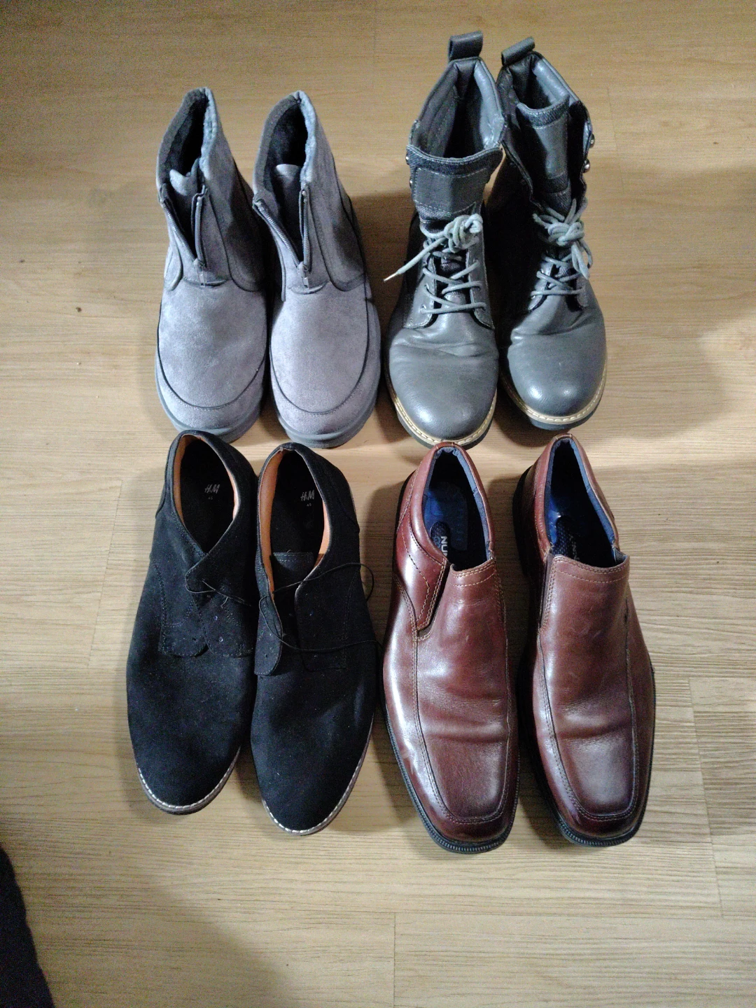 Assorted Men's Shoes and Boots