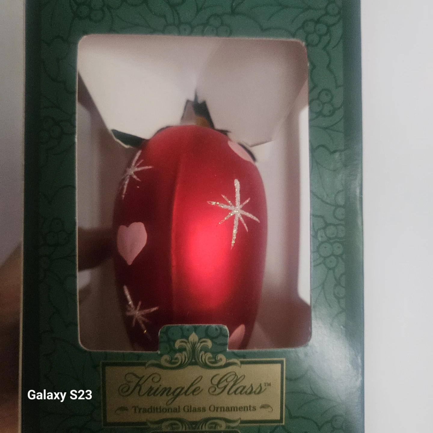 Kringle Glass I Love Lucy Christmas Ornament - photo 3