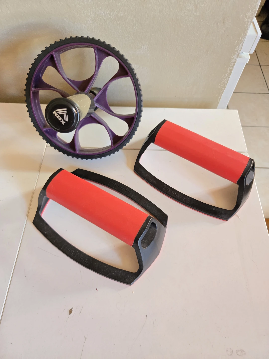 Ab Wheel and Pushup Bars