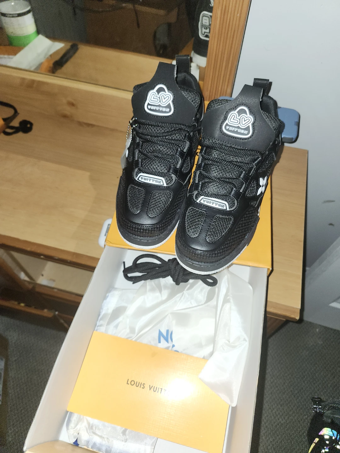 Louis Vuitton Skate Sneakers Black - photo 5