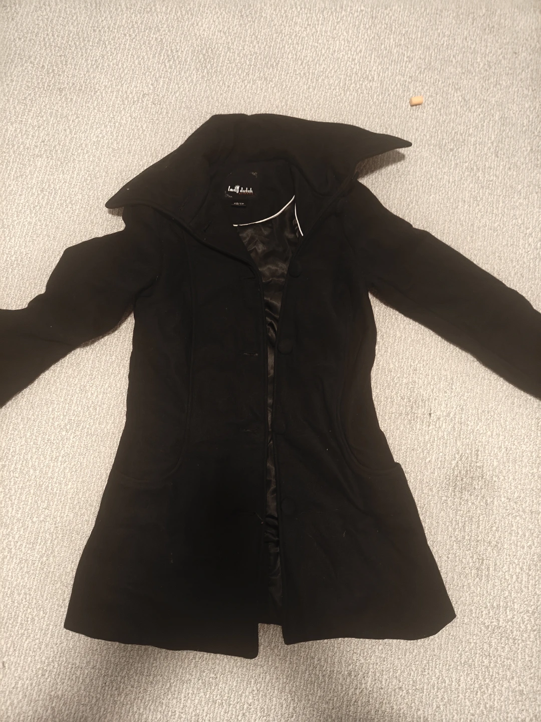Lady Dutch Black Coat