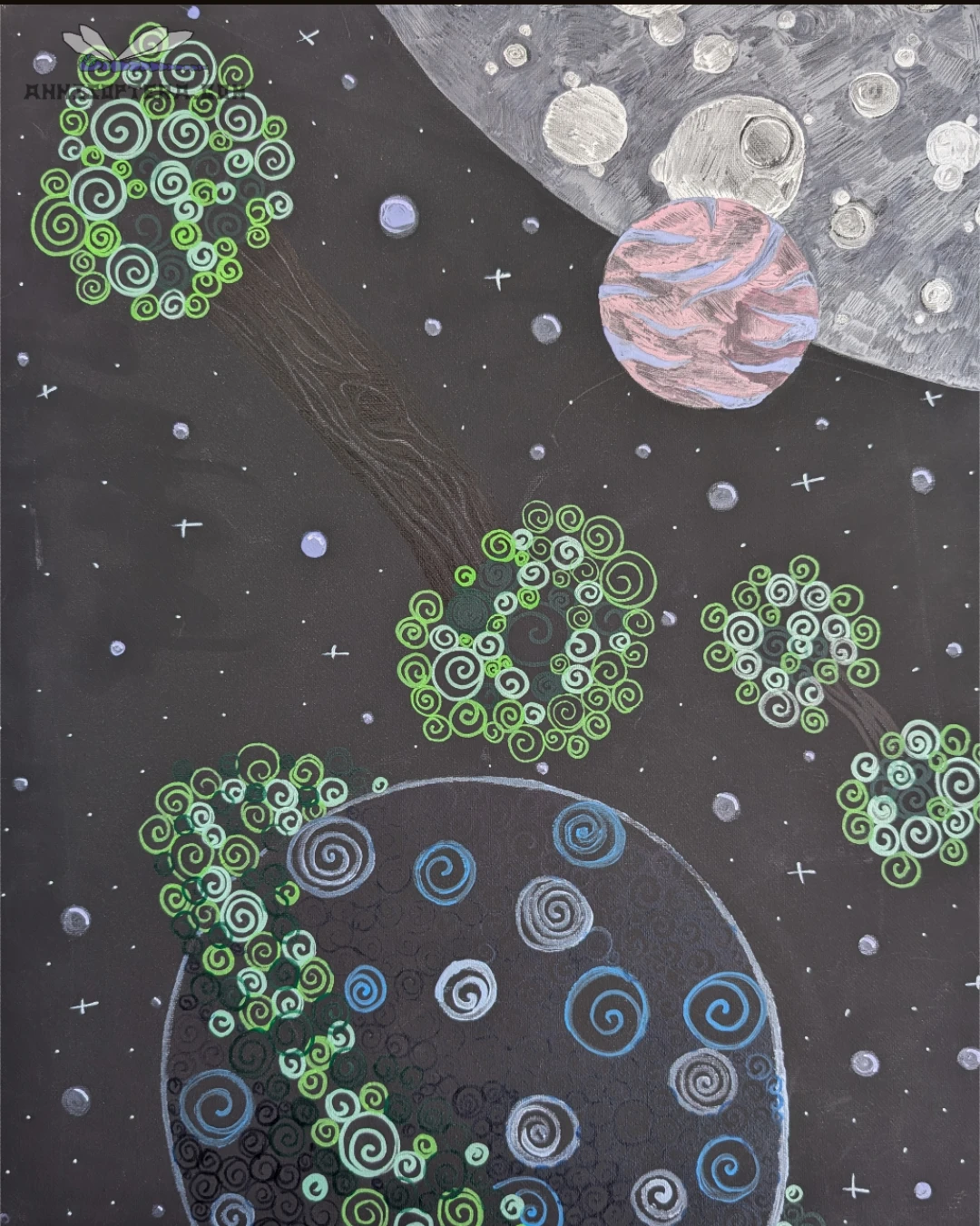 Original Hand-Painted Canvases - photo 5