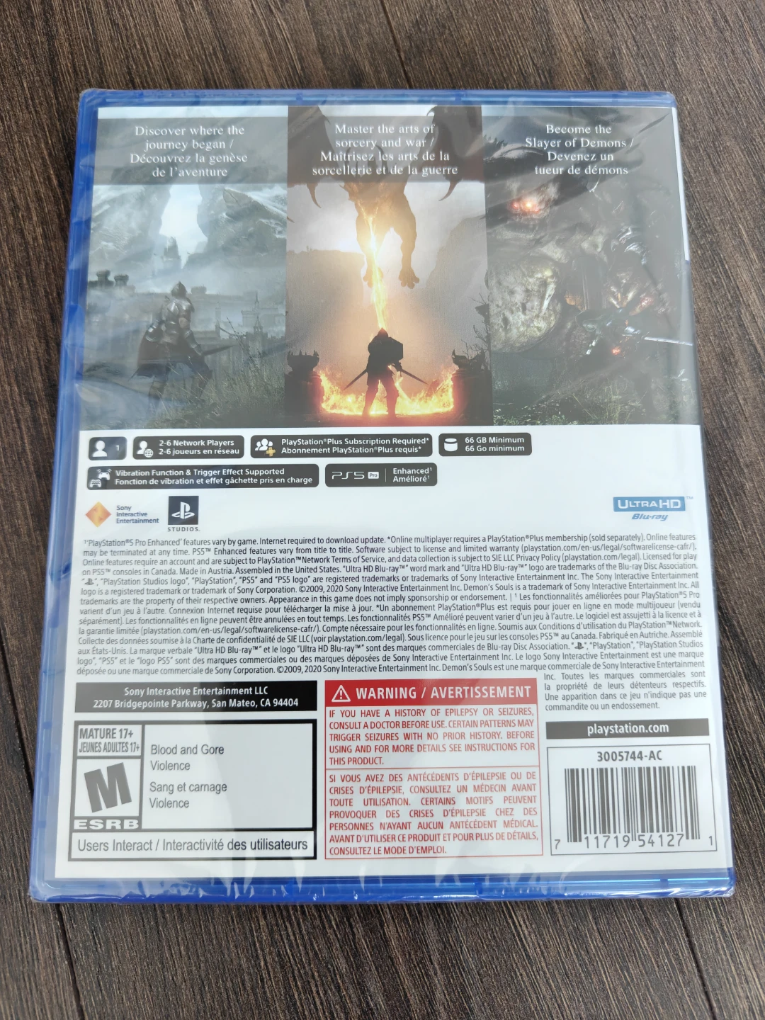 Demon's Souls for PlayStation 5 (new, Sealed) - photo 2