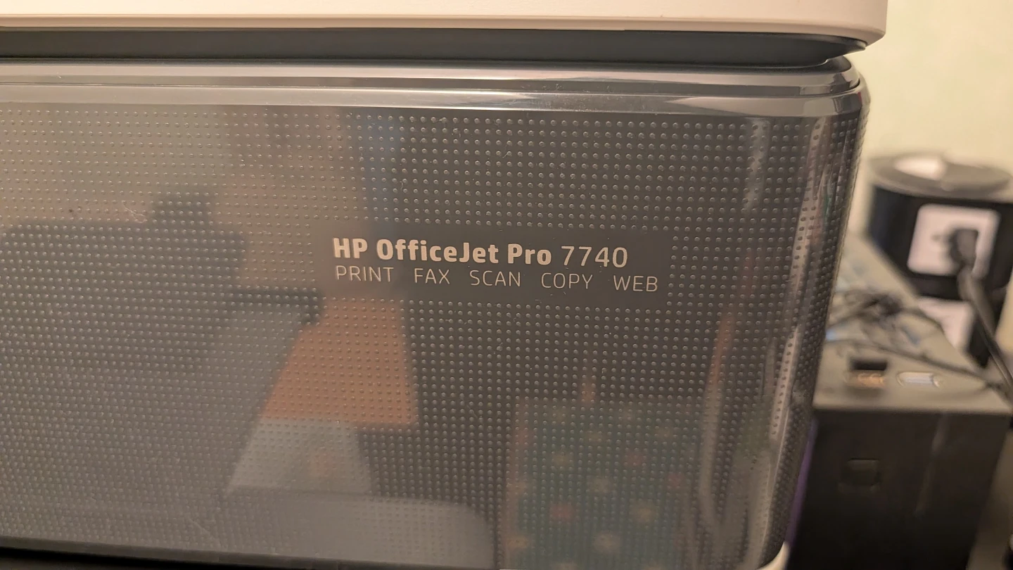 HP OfficeJet Pro 7740 All-in-One Printer - photo 2