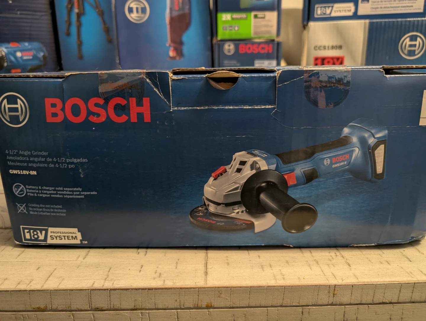 BOSCH 18V CORDLESS  COMPLETE TOOL SET - photo 5