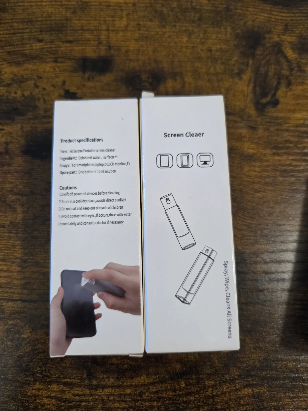 Two Portable All-in-One Screen Cleaners - photo 3