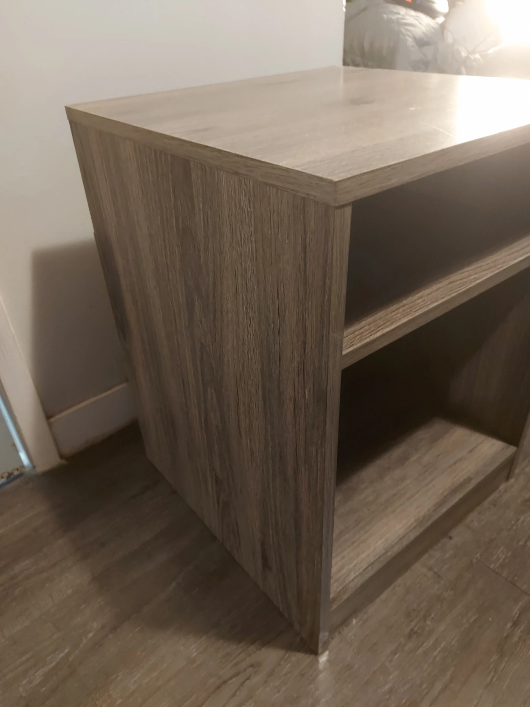 Wood Bedside Table