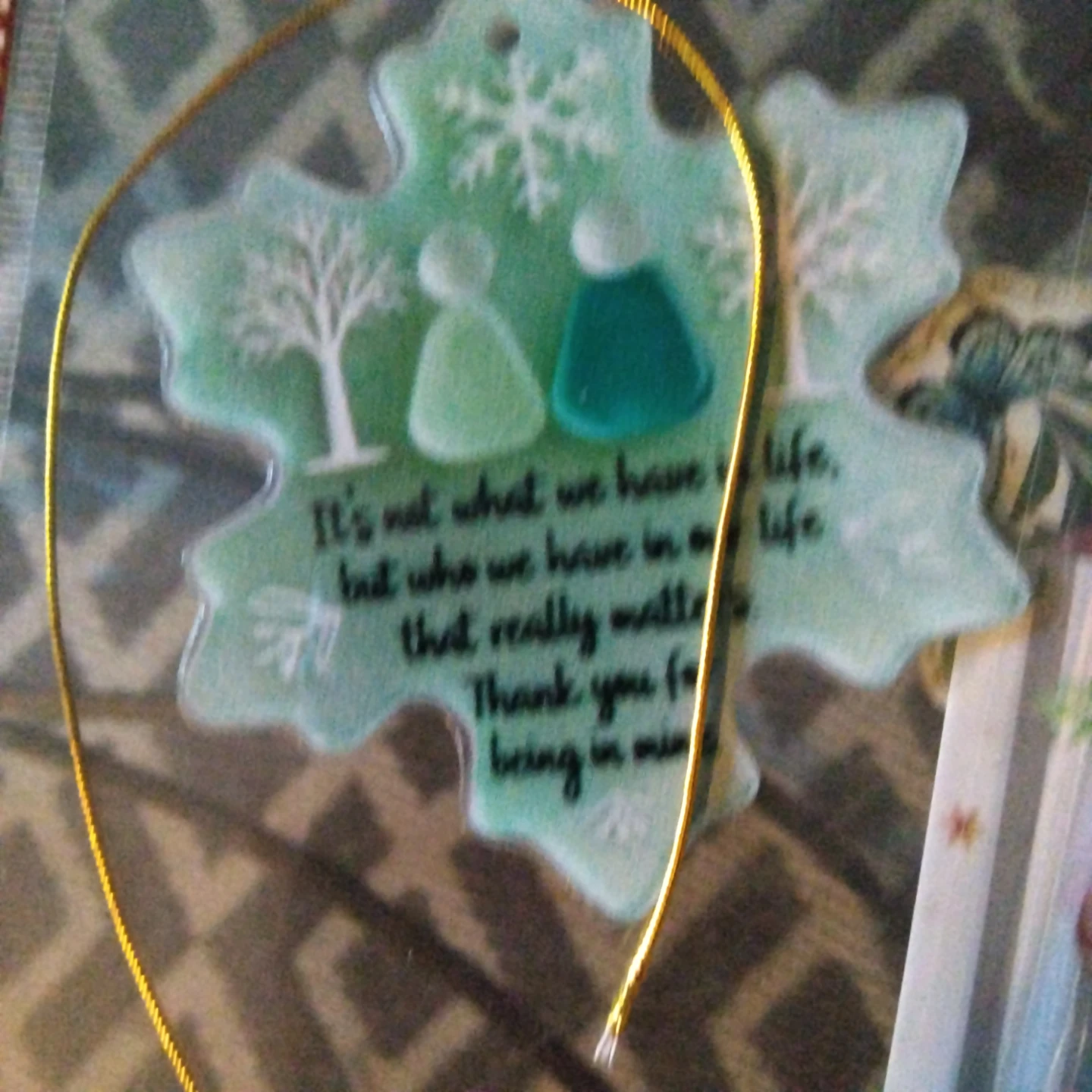 Set of 6 Decorative Hanging Ornaments