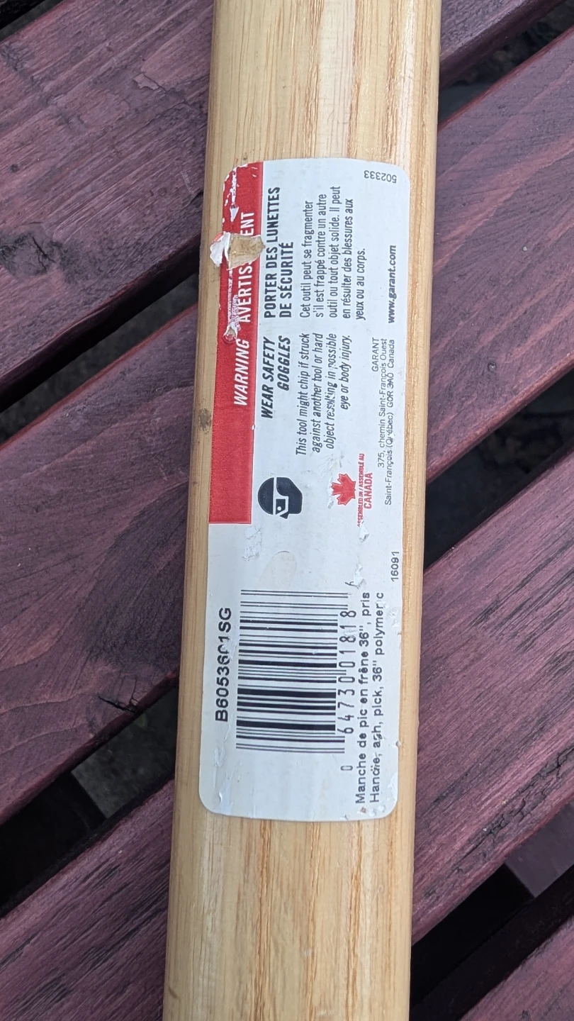 Garant Pick Axe 36" - photo 2