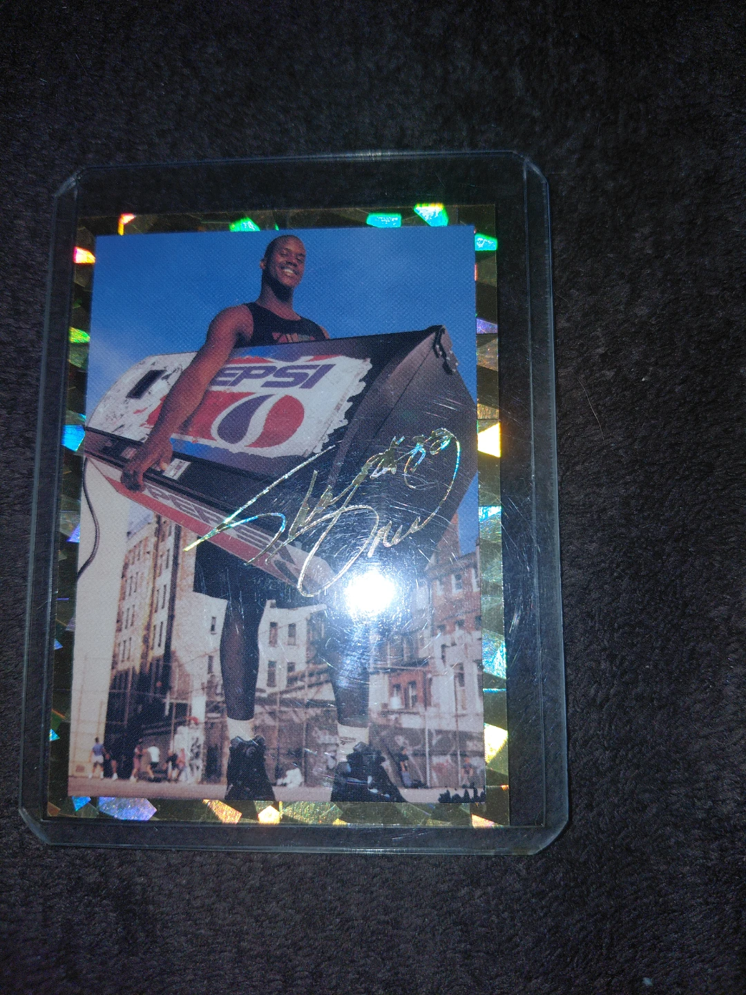 Shaquille O'Neal Pepsi Collector Trading Card