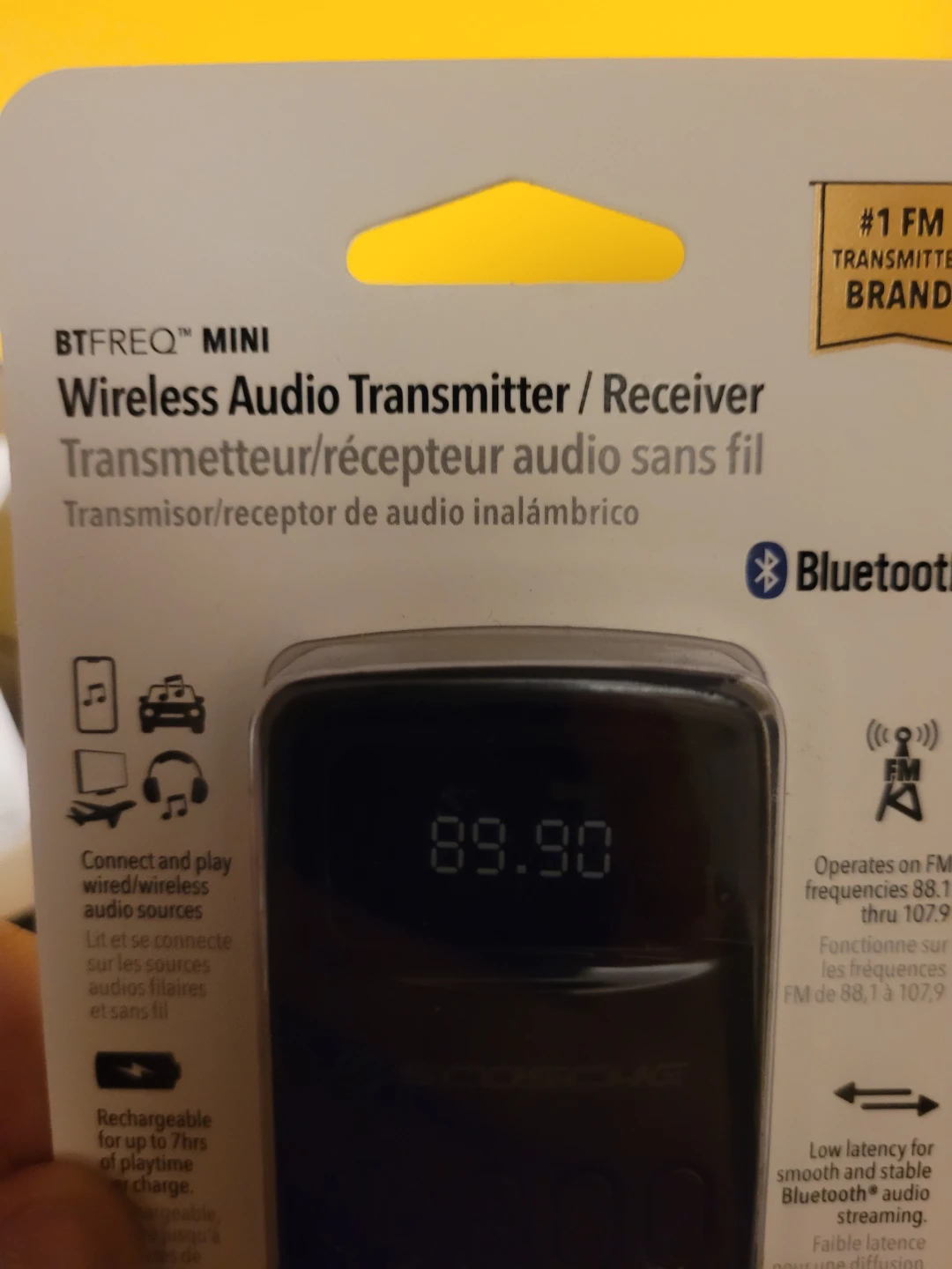 Scosche BTFREQ Mini Wireless Audio Transmitter/Receiver