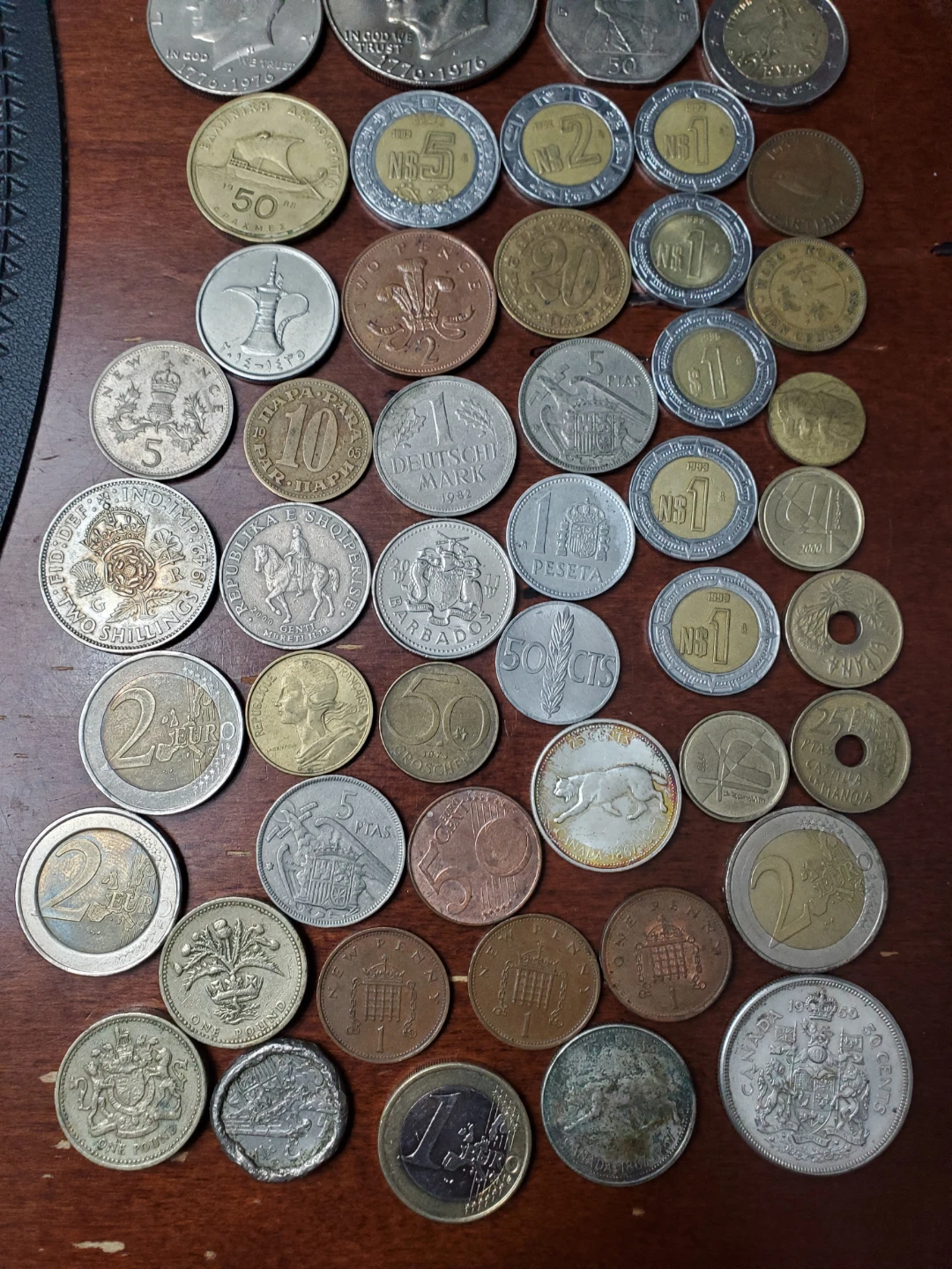 Collection of various international coins - photo 3