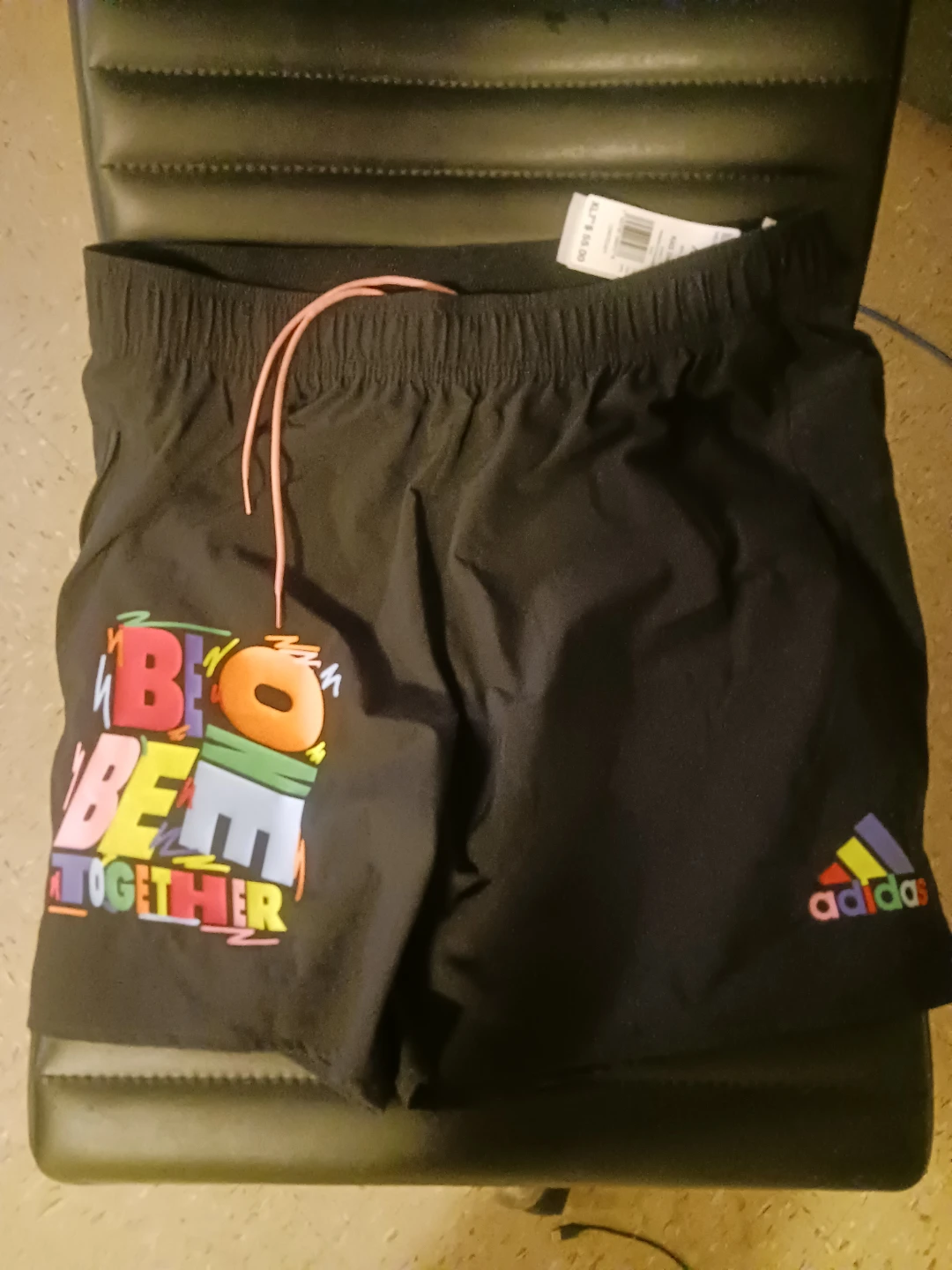 Adidas "Be One Be Together" Graphic Shorts - photo 2