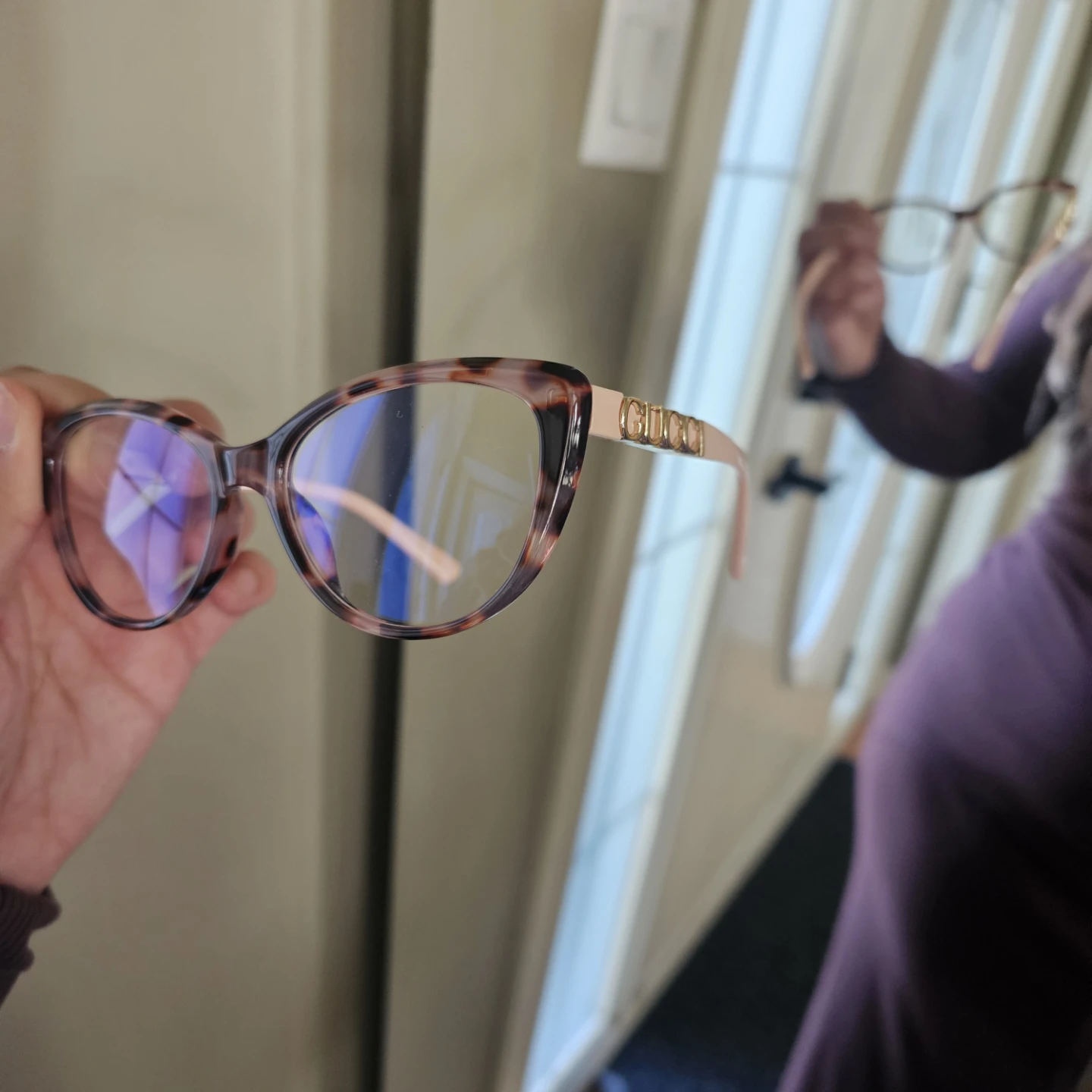 Gucci Cat Eye Glasses - photo 2