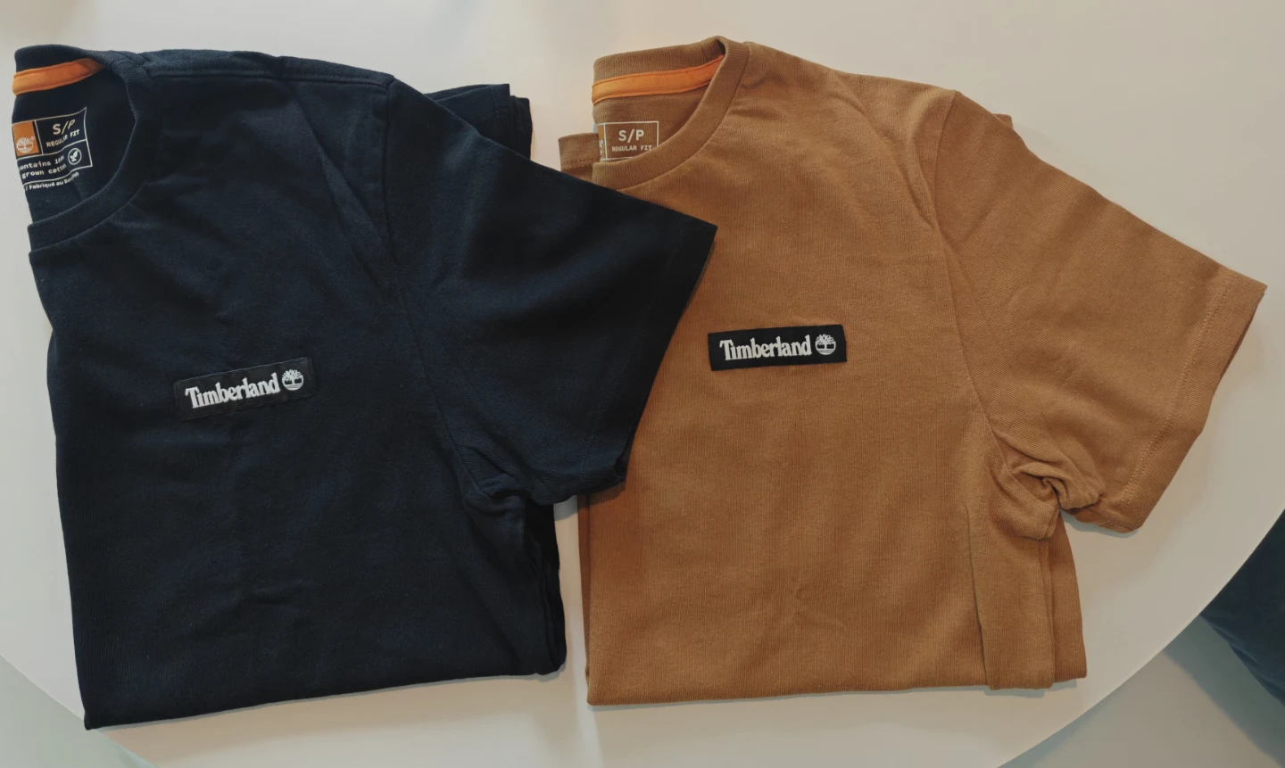 Two Timberland Regular Fit T-Shirts - Sm