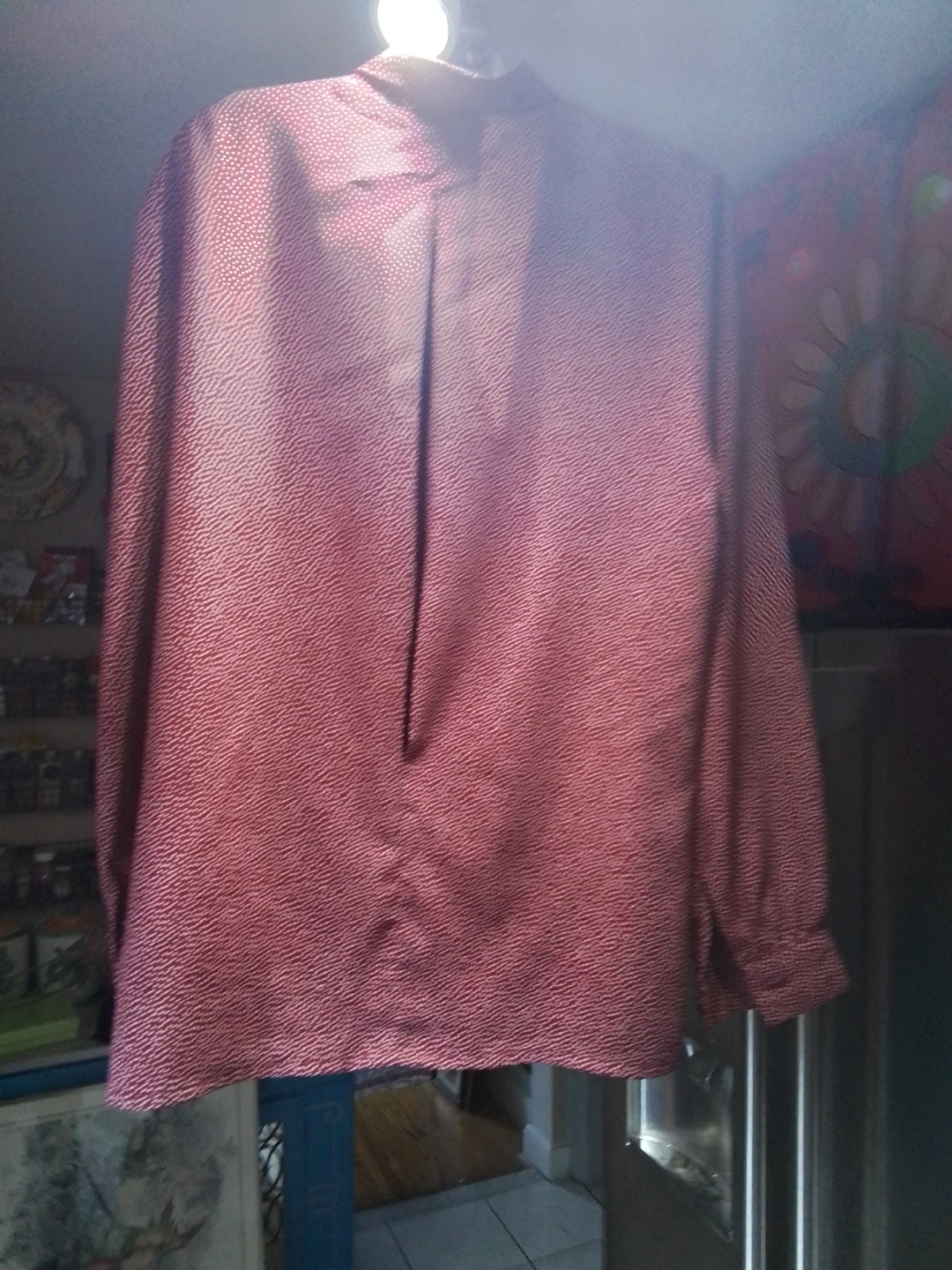 Scorpio Polka Dot Blouse - Size Large - photo 2