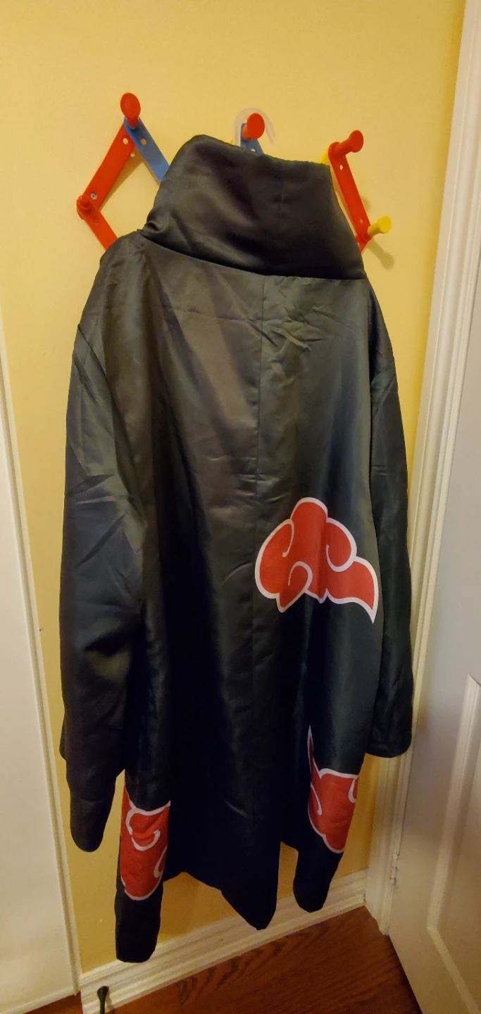 Naruto Shippuden Akatsuki Cloak Adult Size L/XL - photo 2