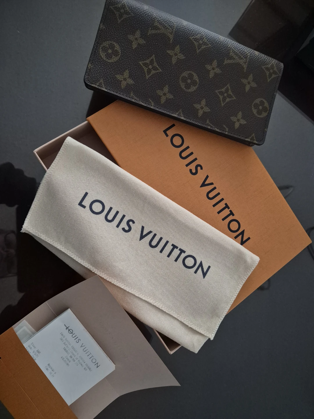 Authentic Louis Vuitton Monogram Long Wallet