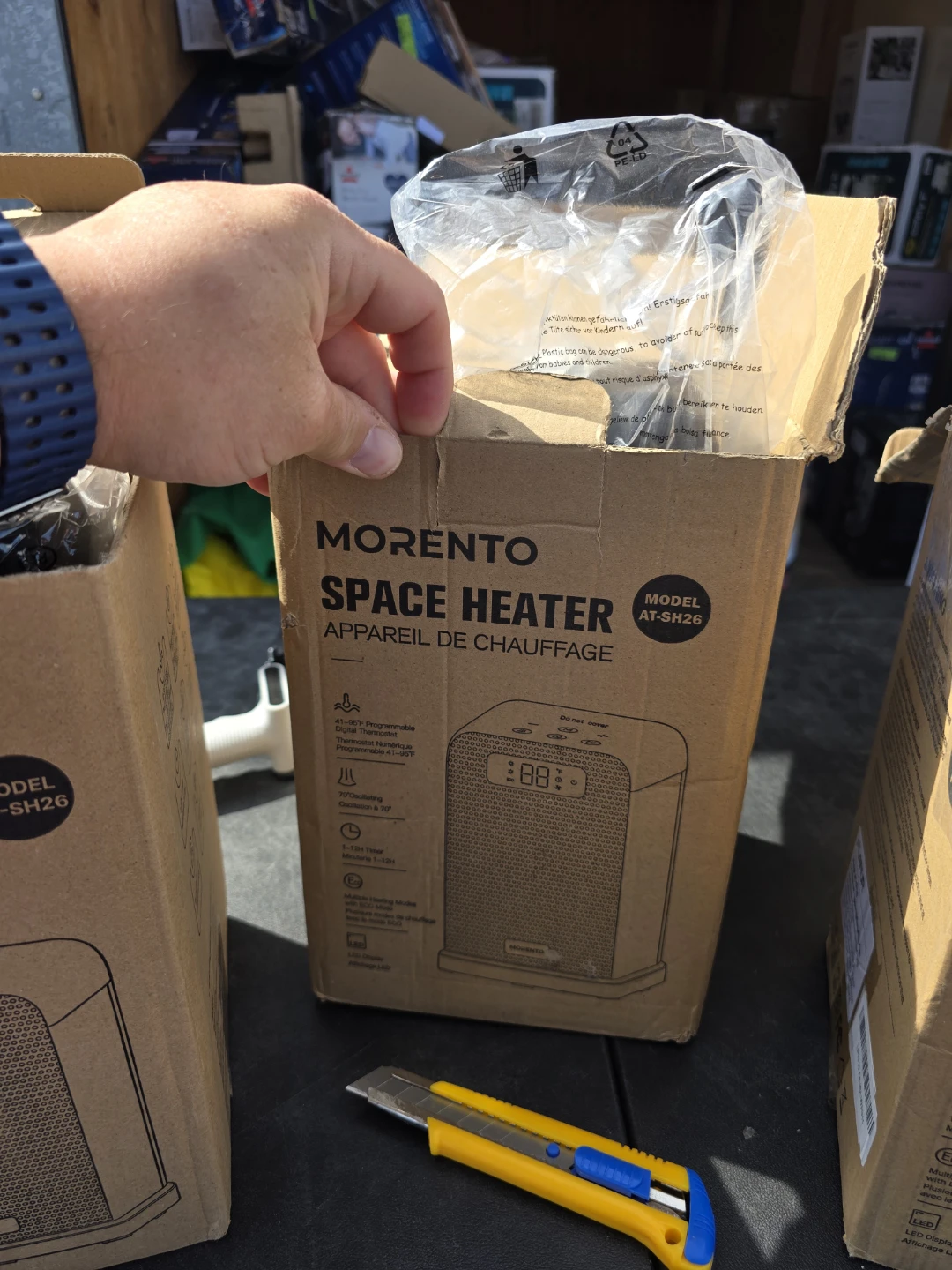 Morento Space Heater Model AT-SH26