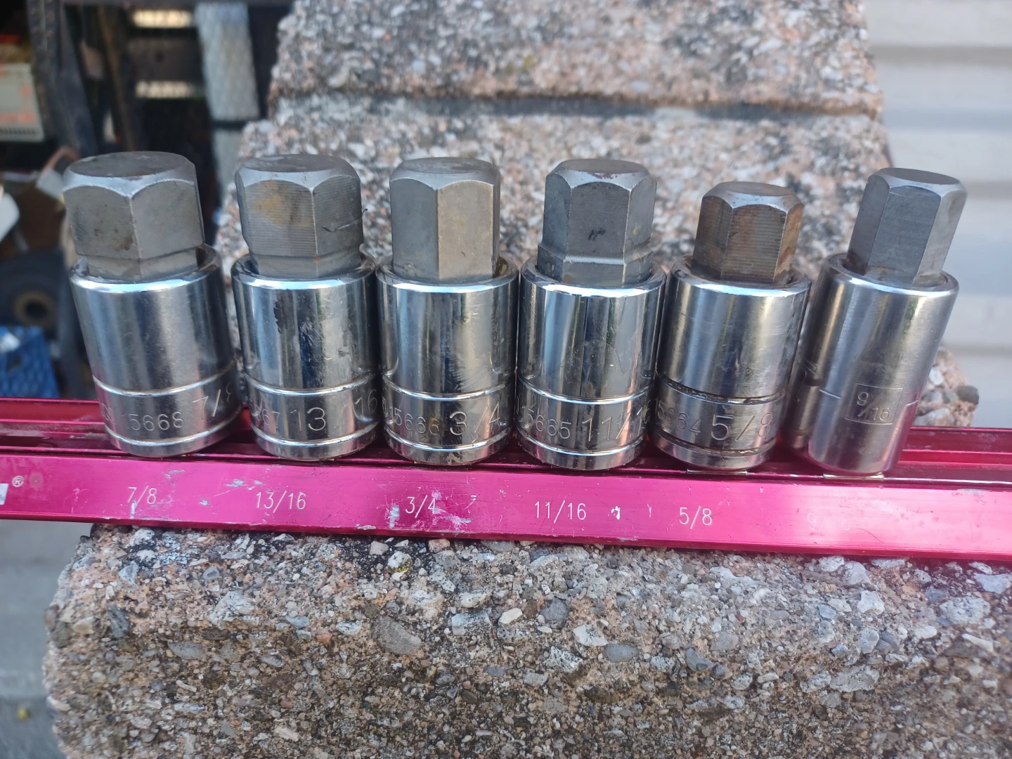 Large Allen key Socket Set - photo 4