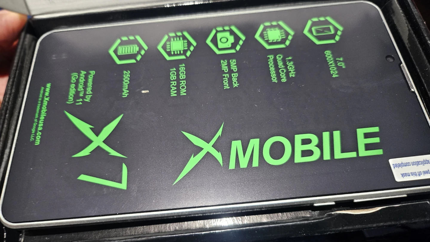 XMobile X7 Tablet Silver - photo 2
