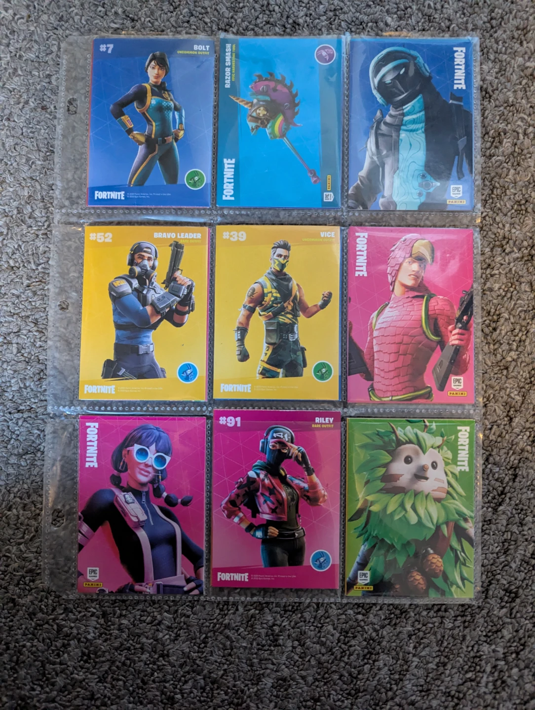 Collection of Panini Fortnite Trading Cards - photo 3