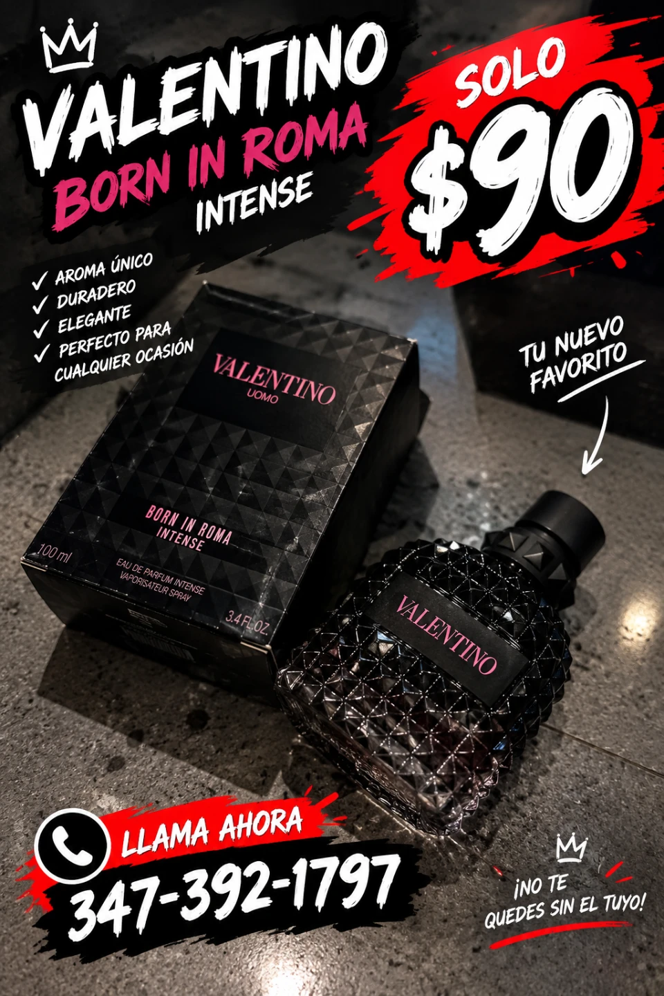 Valentino Uomo Born In Roma Intense 100ml
