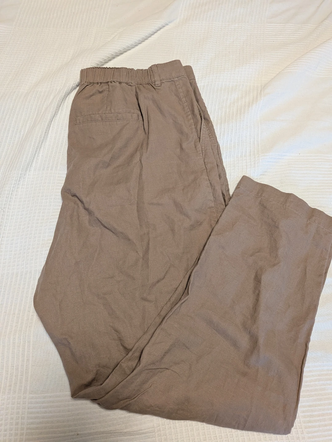 Uniqlo Cotton Linen Trousers🏈