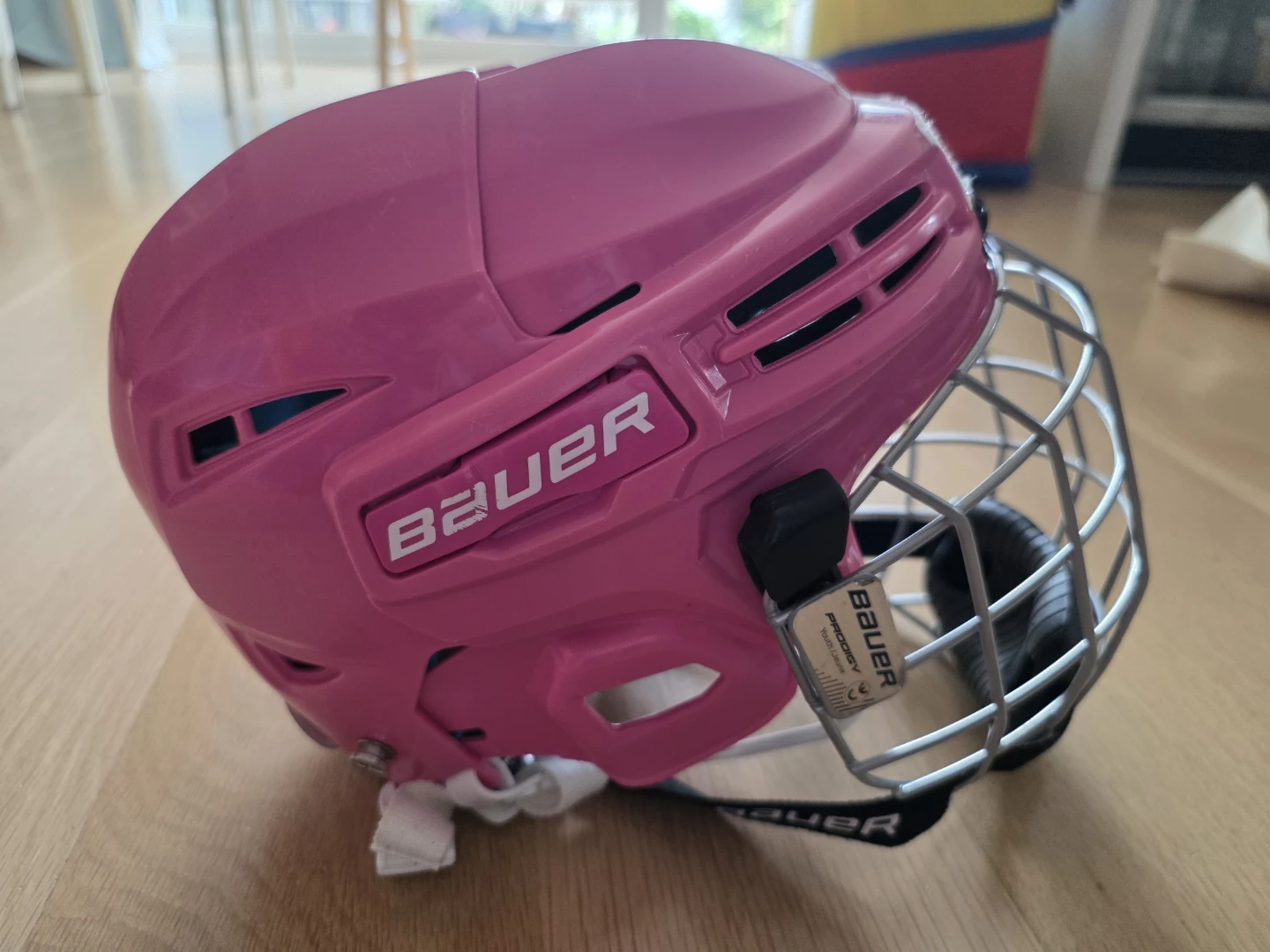 Bauer Prodigy Youth Hockey Helmet - Pink - photo 2