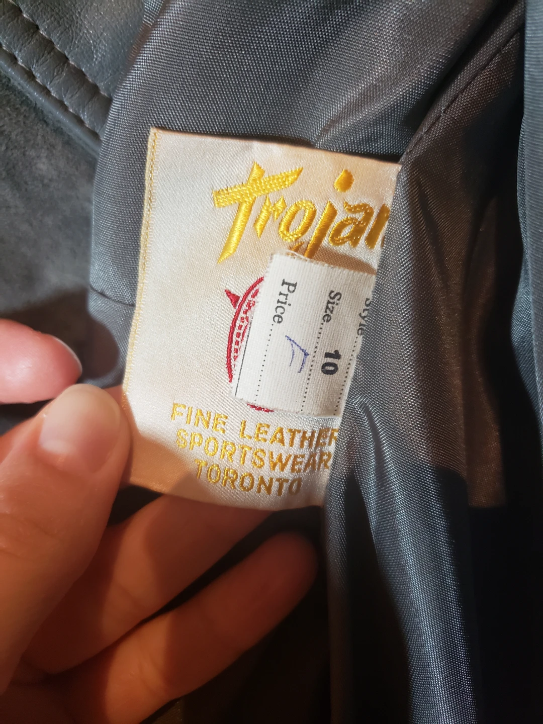 Trojan Fine Leather Sportswear Two-Piece Set - photo 2