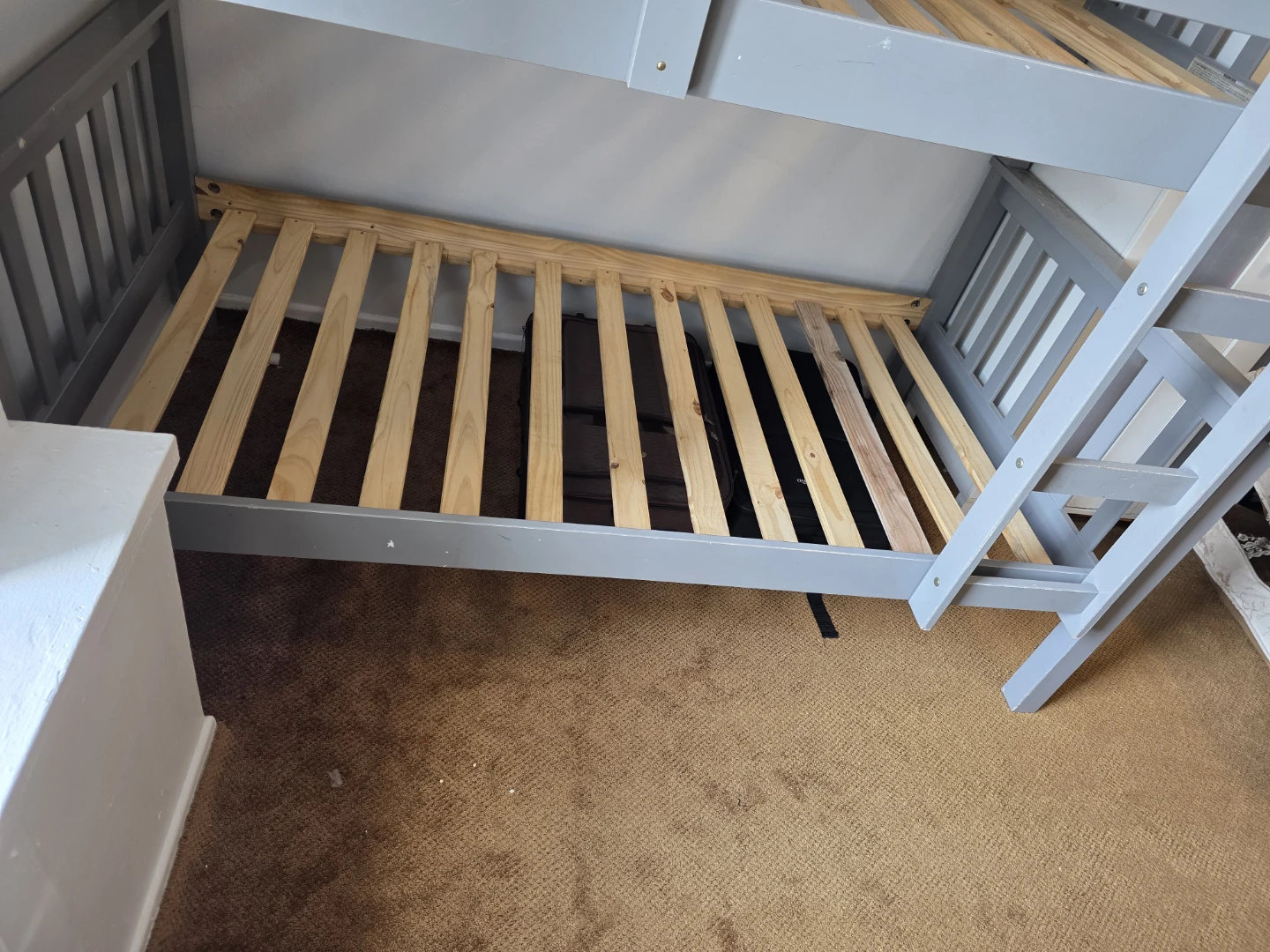 Grey Wooden Bunk Bed - photo 5