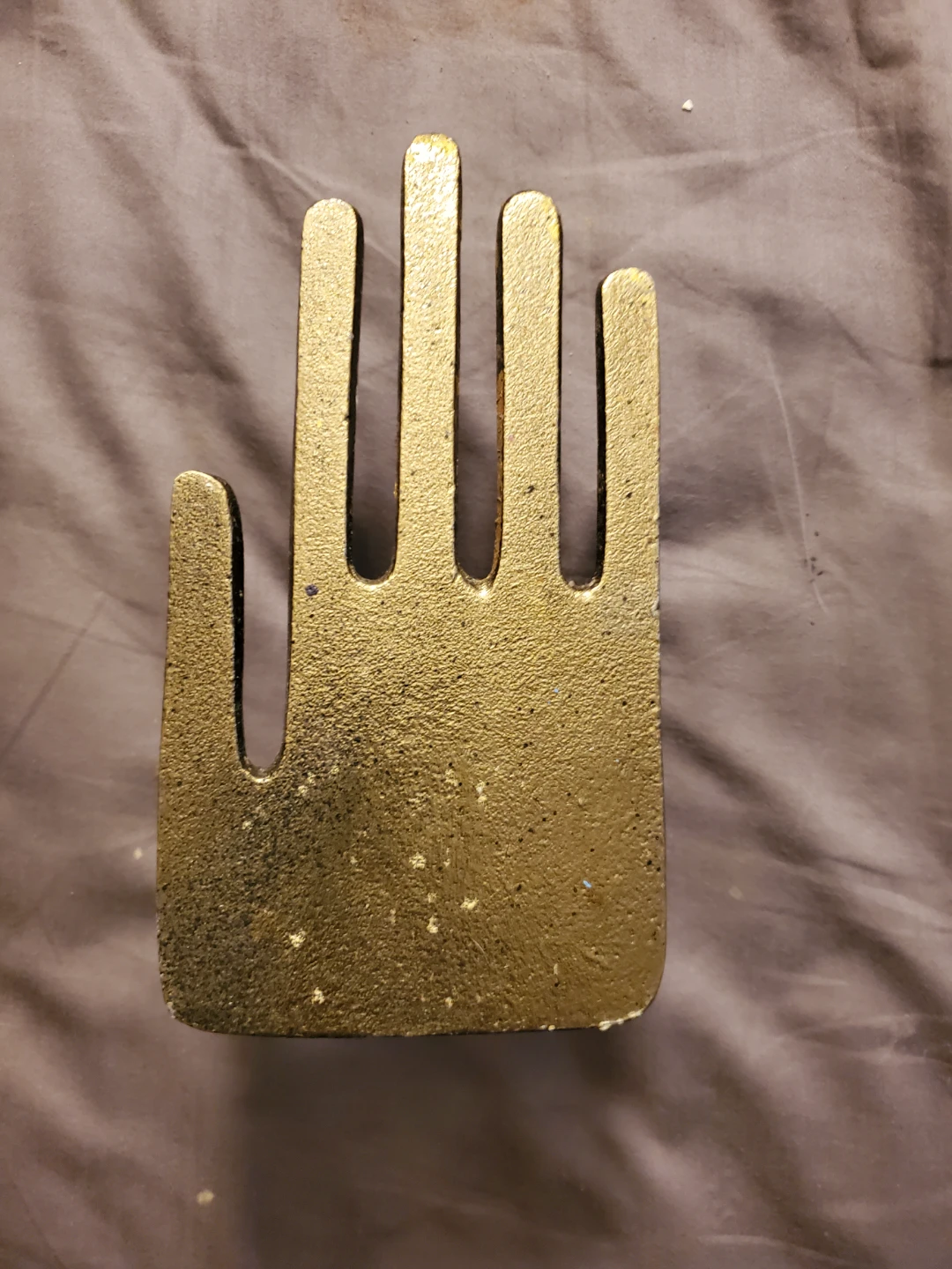 Gold Hand Shape Wall Hook🏈