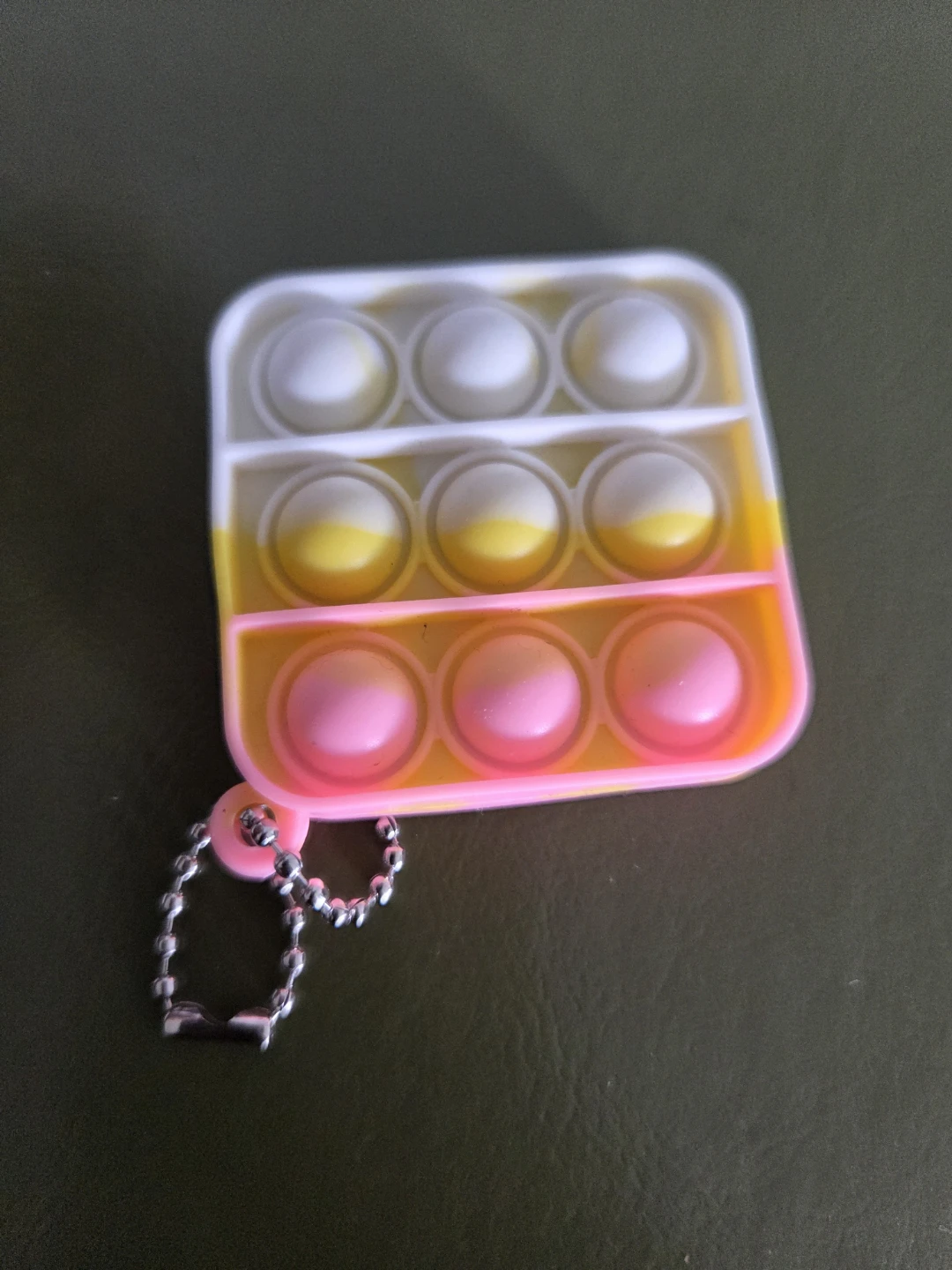 Mini Pop It Fidget Toy Keychain