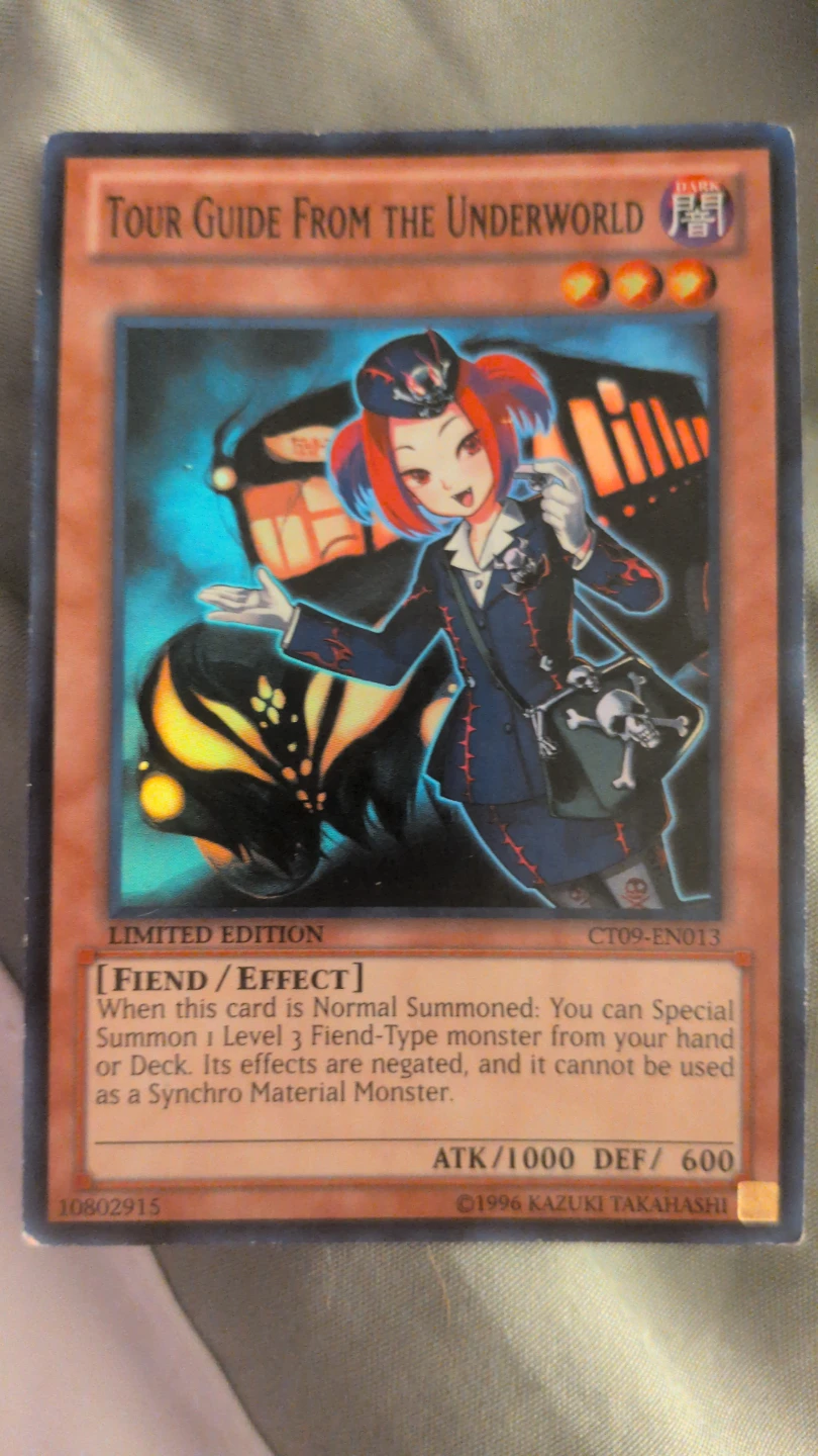 Tour Guide From the Underworld Yu-Gi-Oh! Card