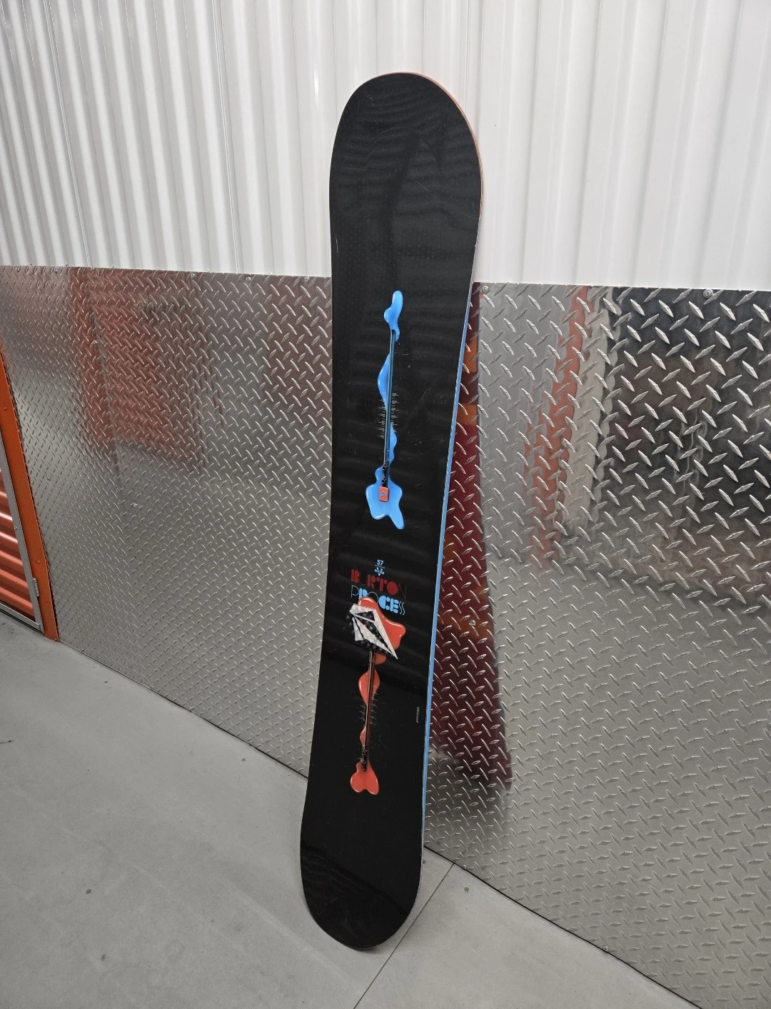 Burton Process Camber Snowboard 157cm - High-End Red/Orange Base - photo 2