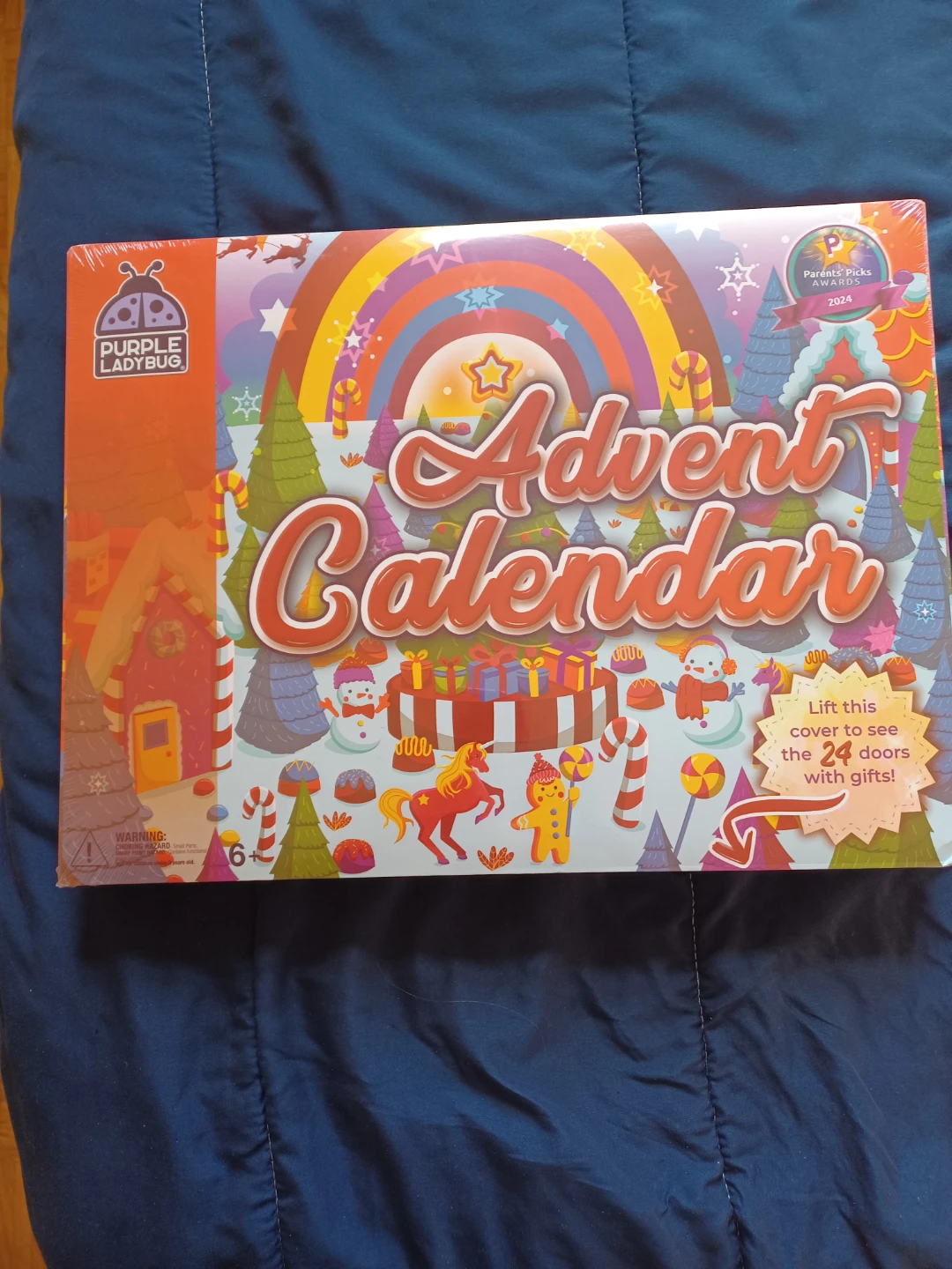 Purple Ladybug Advent Calendar