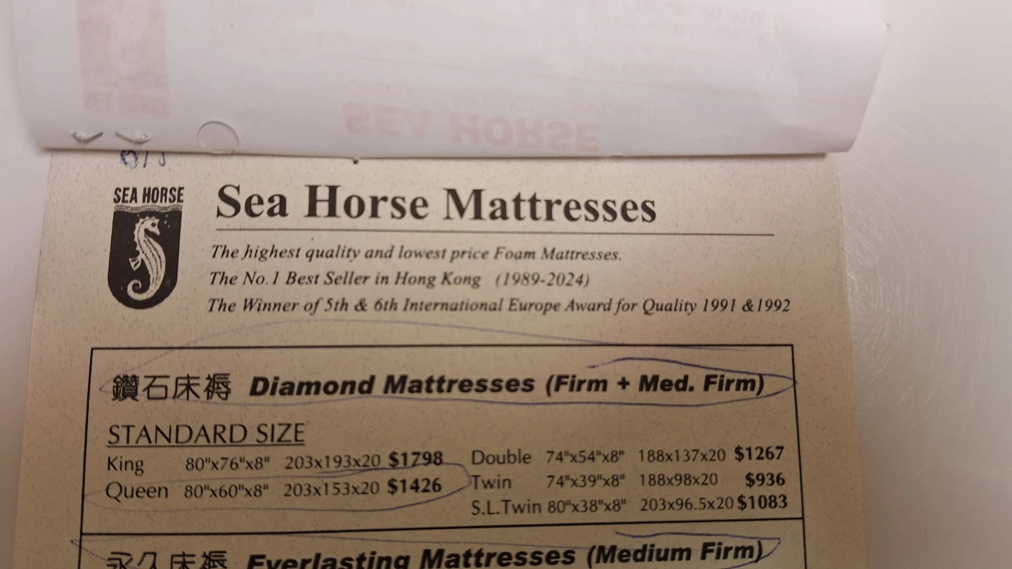 Seahorse Queen Mattress - photo 3