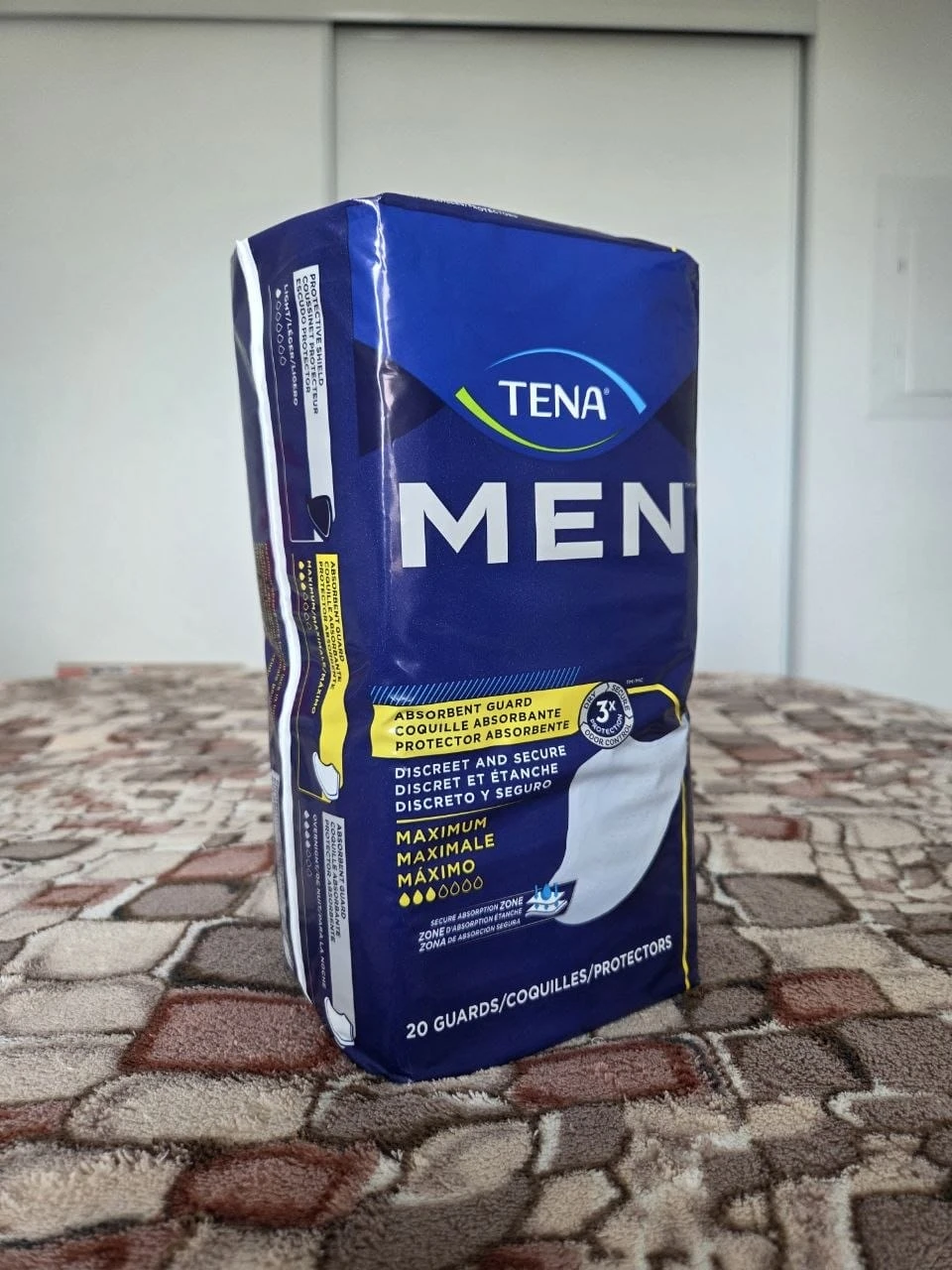 TENA for Men Bladder Control Pad (SEALED & NEW six pack)