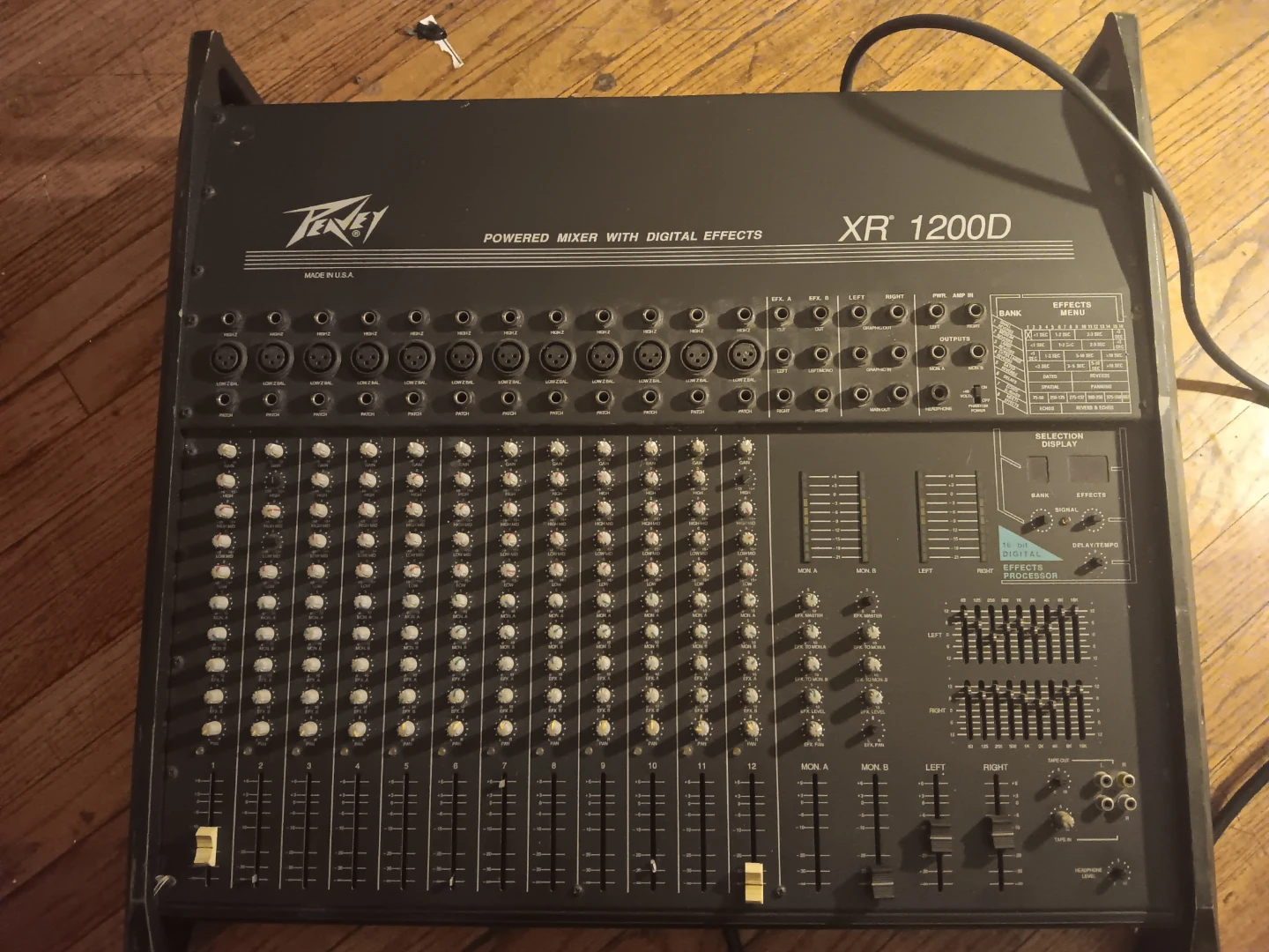 Peavey XR 1200D Powered Mixer