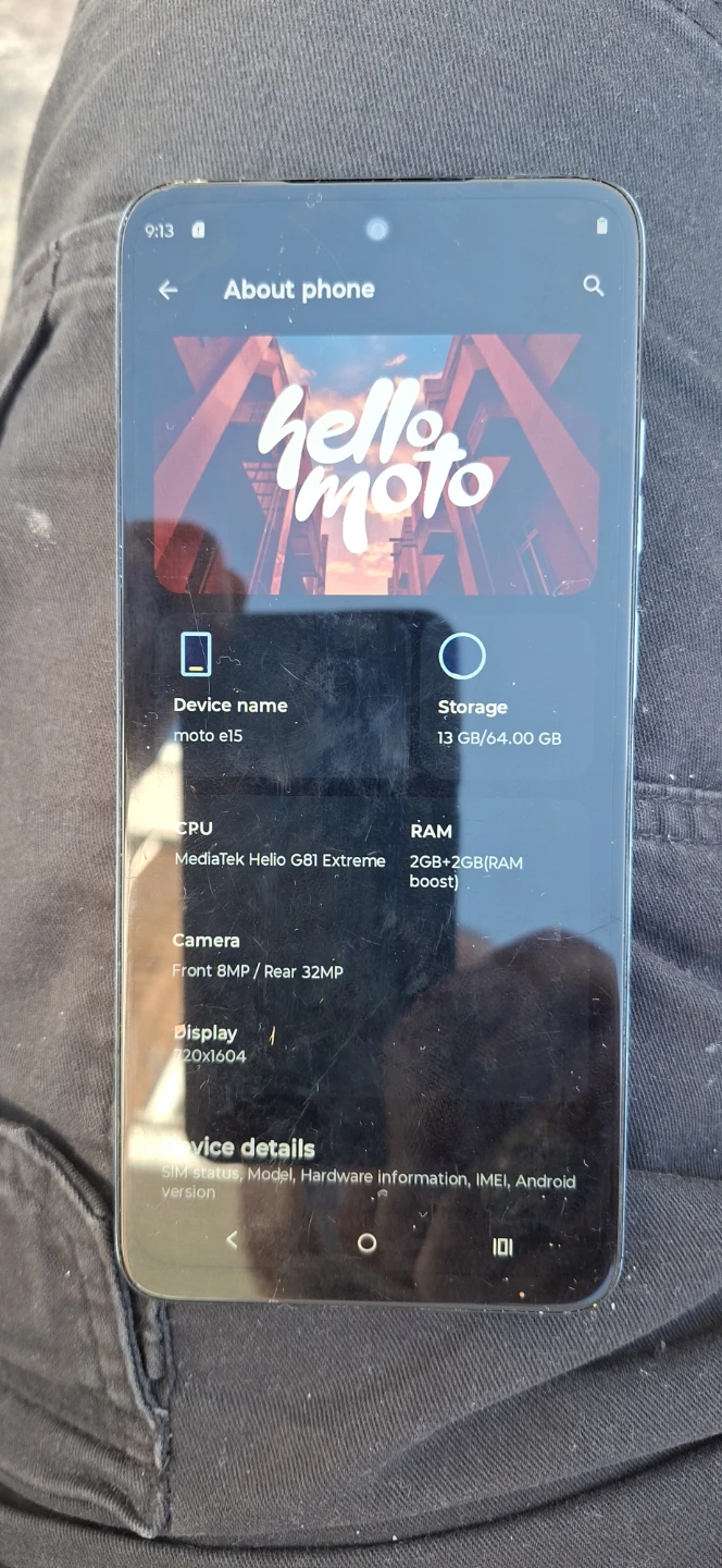 UNLCKD - Motorola moto e15 Smartphone - photo 2