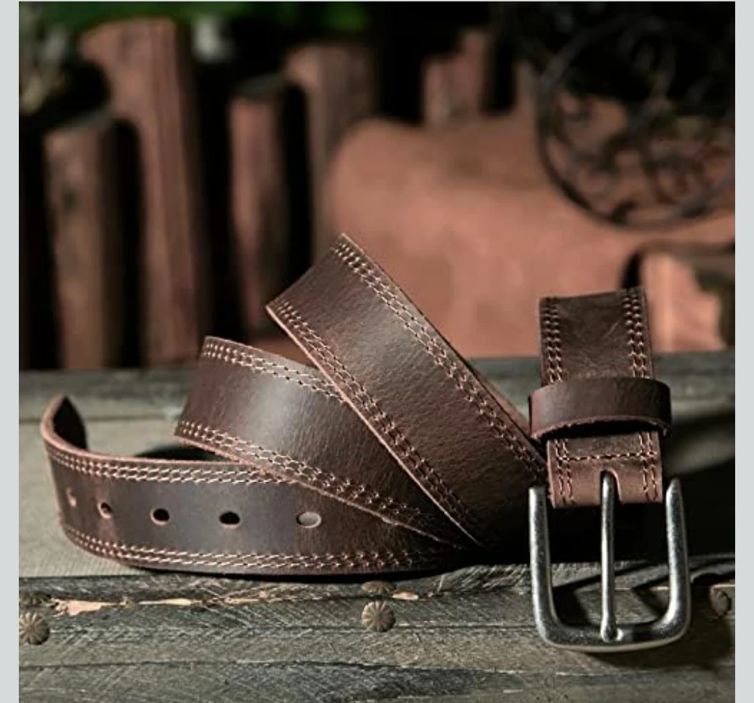 Vatan Genuine Leather Belt Brown🏈 - photo 4