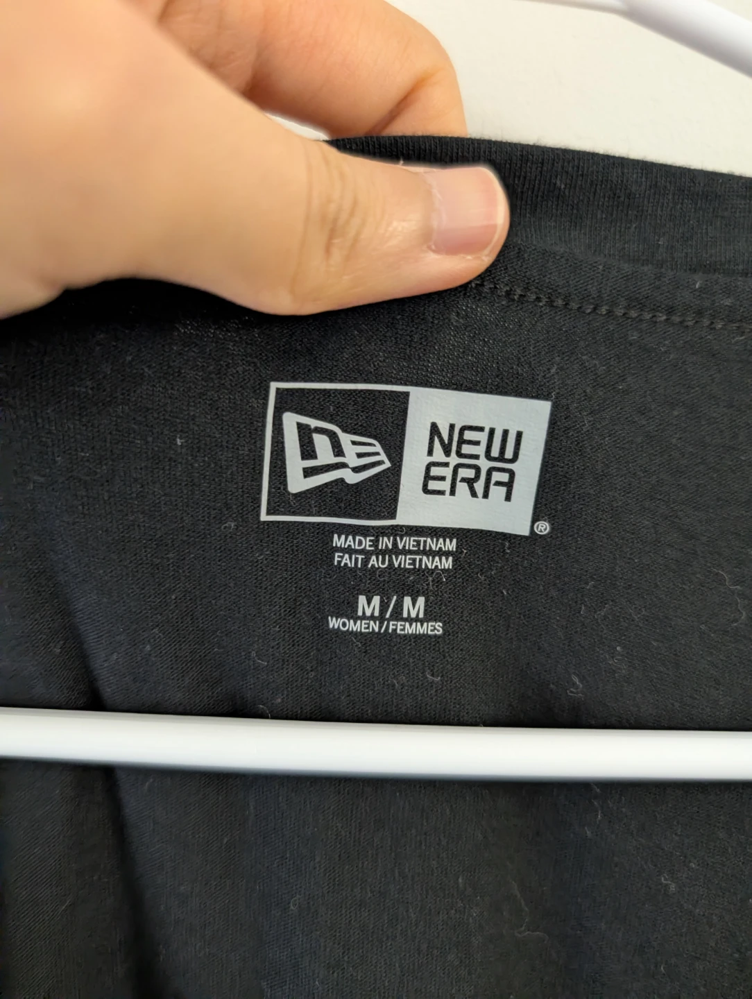 New Era Black V-Neck T-Shirt Veeam Tech Swag Thin and Comfy - photo 2